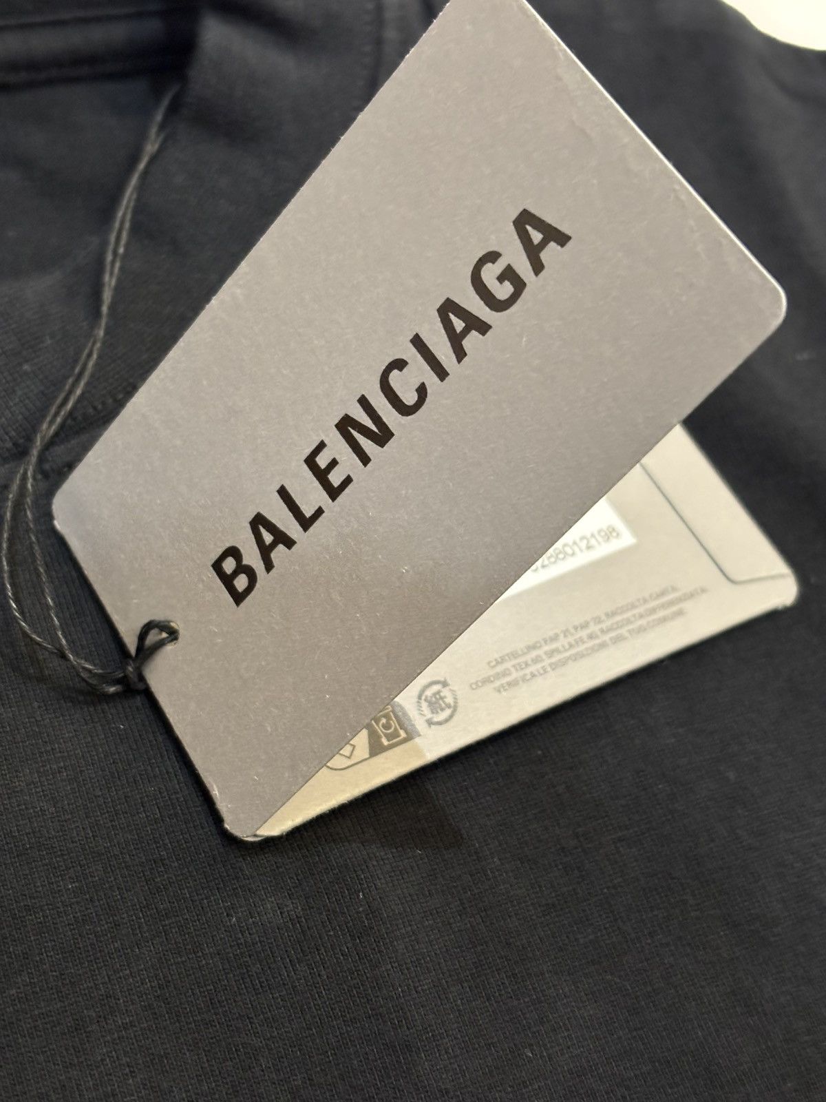 Balenciaga Balenciaga Hand Drawn Large Fit Tee Size US XS / EU 42 / 0 - 5 Thumbnail