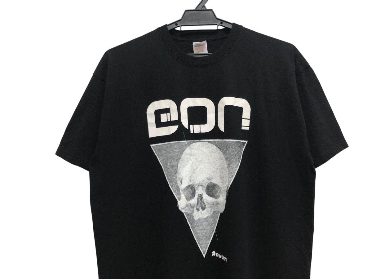 Fruit Of The Loom VINTAGE EON RAVE SKULL GRAPHICAL LOGO TEE Size US L / EU 52-54 / 3 - 3 Thumbnail