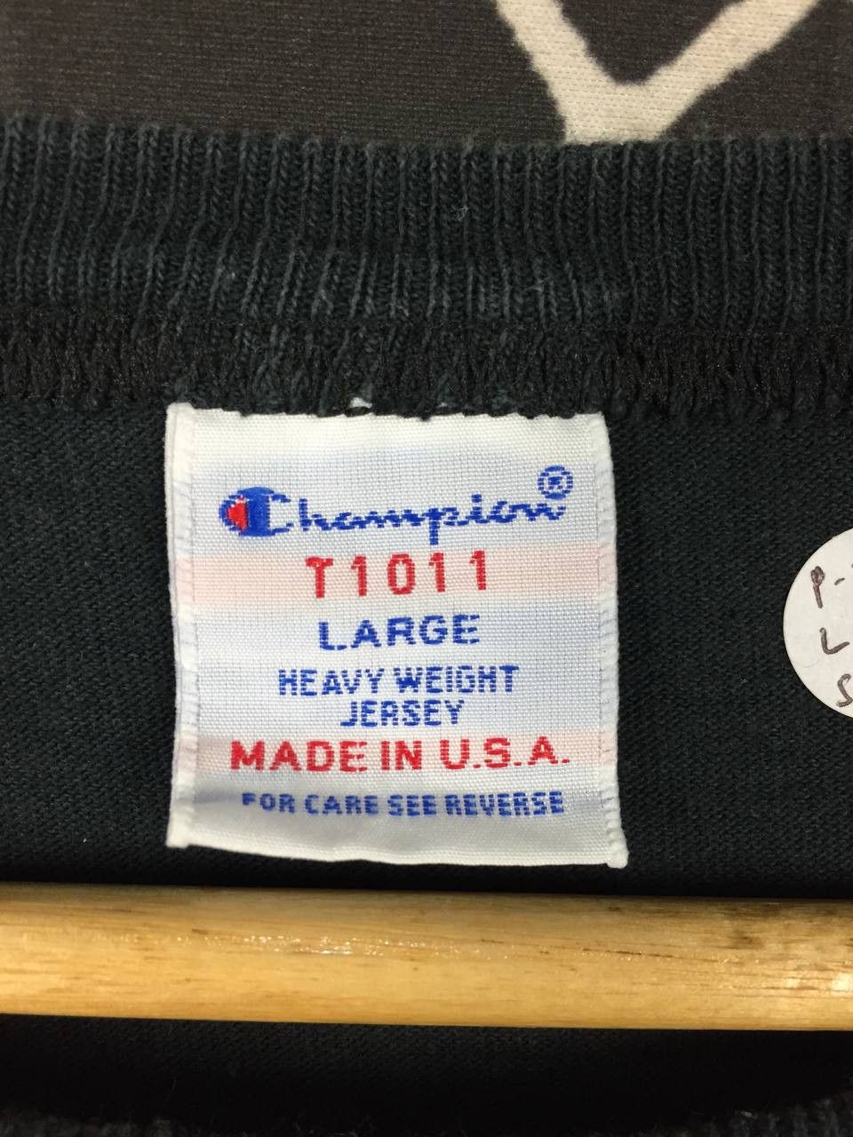 Champion Vtg Champion T1011 Heritage Heavyweight Cotton Raglan Tee Size US L / EU 52-54 / 3 - 8 Thumbnail