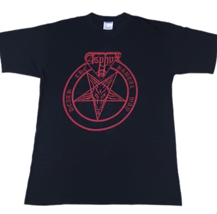Band Tees × Vintage Vintage 00s Asphyx Death Metal Band Tee Size US L / EU 52-54 / 3 - 1 Thumbnail