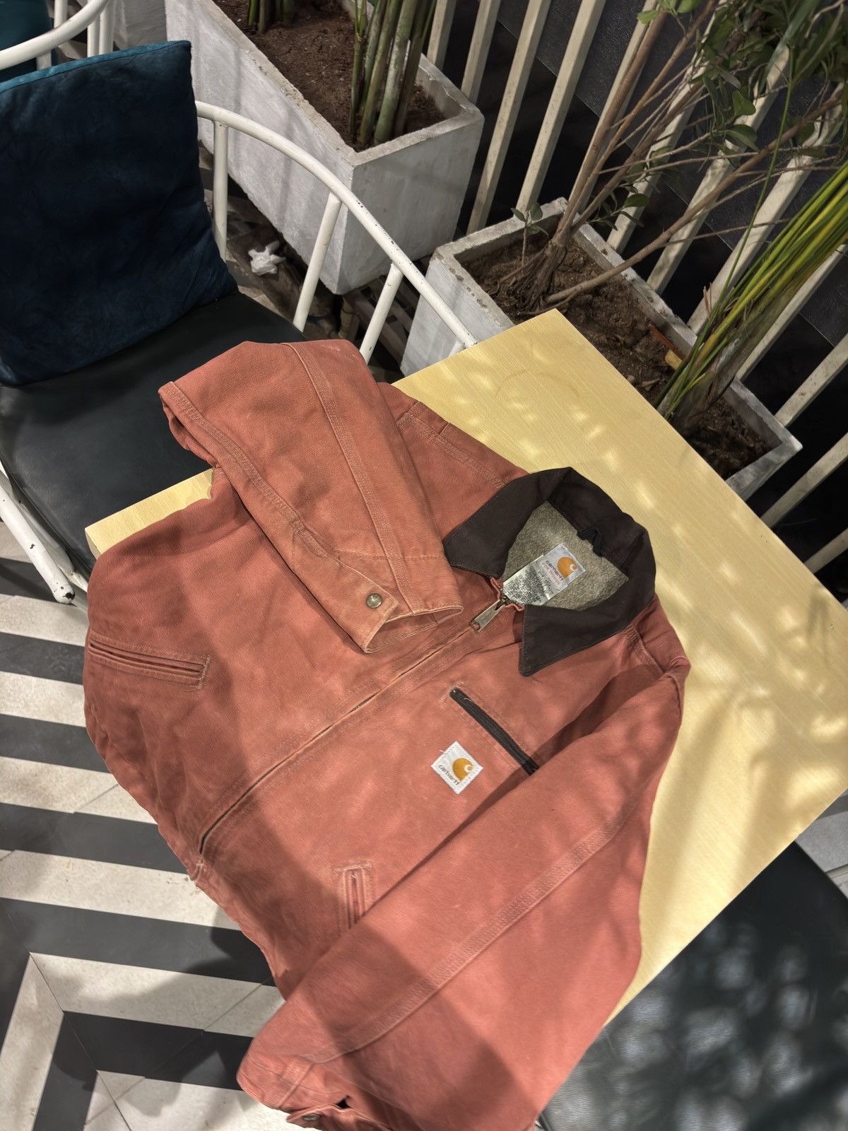 Carhartt CARHARTT WJ097 VRS SALMON PINK DETROIT Size US S / EU 44-46 / 1 - 8 Thumbnail