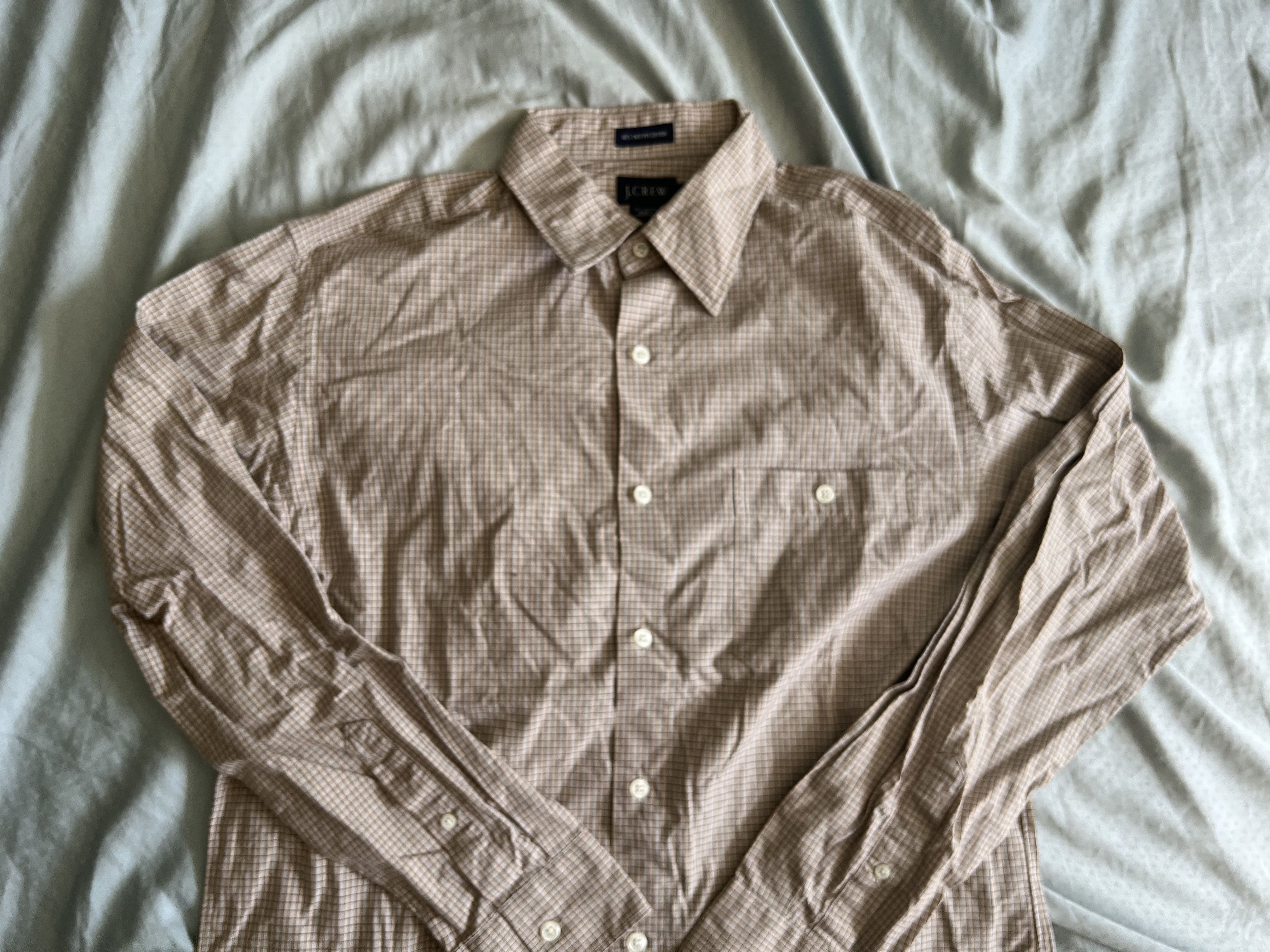 J.Crew J. Crew plaid Button Up Shirt medium $69.50 Size US M / EU 48-50 / 2 - 2 Thumbnail