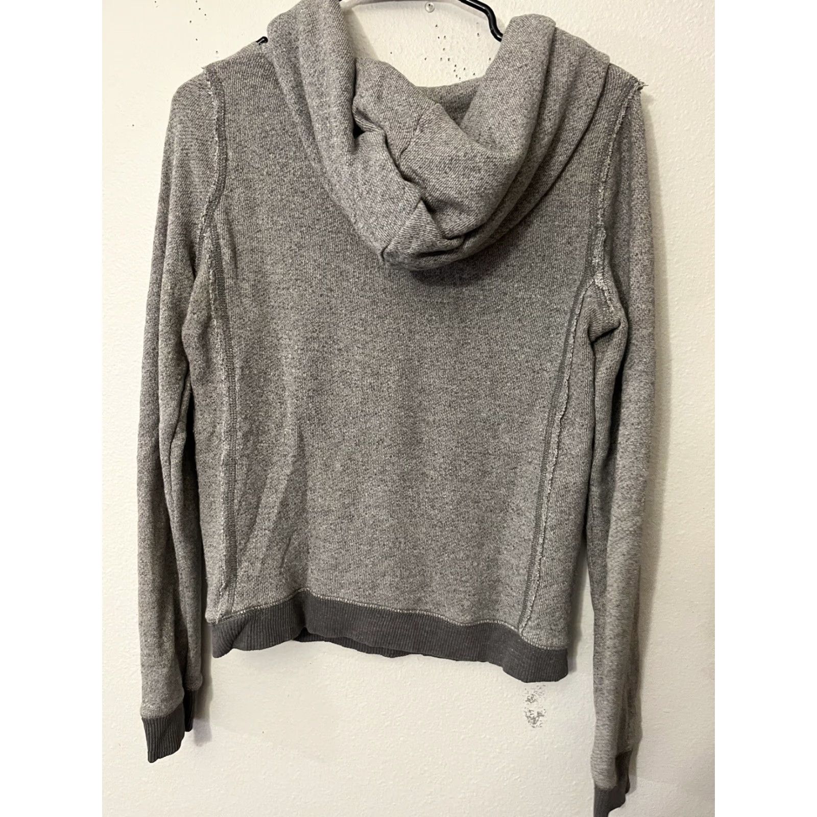 American Eagle Outfitters American Eagle Hoodie Women’s Med Grey New York AE San Fran Wonders Size M / US 6-8 / IT 42-44 - 3 Thumbnail