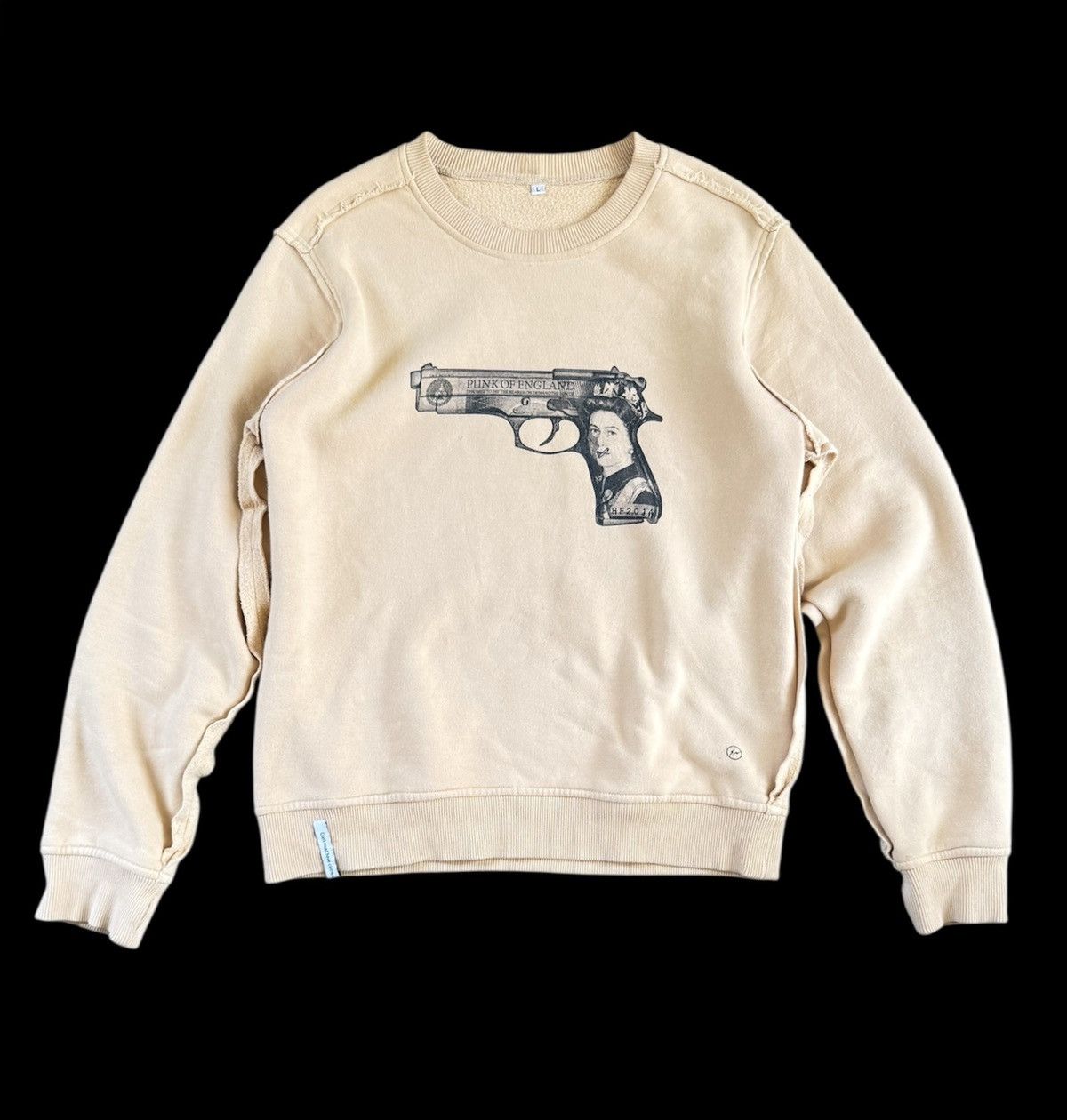 AKA Six X fragment design punk og england sweatshirt