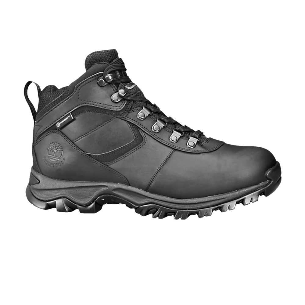 image of Timberland Mt. Maddsen Mid Hiker Black Shoes, Men's (Size 11)