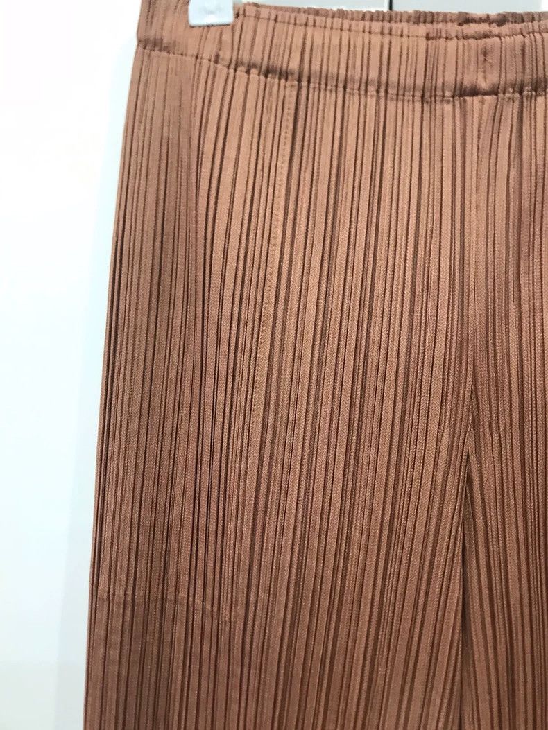 Issey Miyake issey miyake size:3 Pumpsel-colored straight-leg pants Size 42" / US 20 - 3 Thumbnail