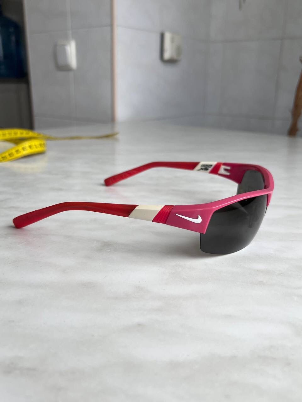 Nike × Nike ACG × Oakley Y2K Vintage Nike Sunglasses Outdoor Style Drill Pink Eyewear Size ONE SIZE - 4 Thumbnail