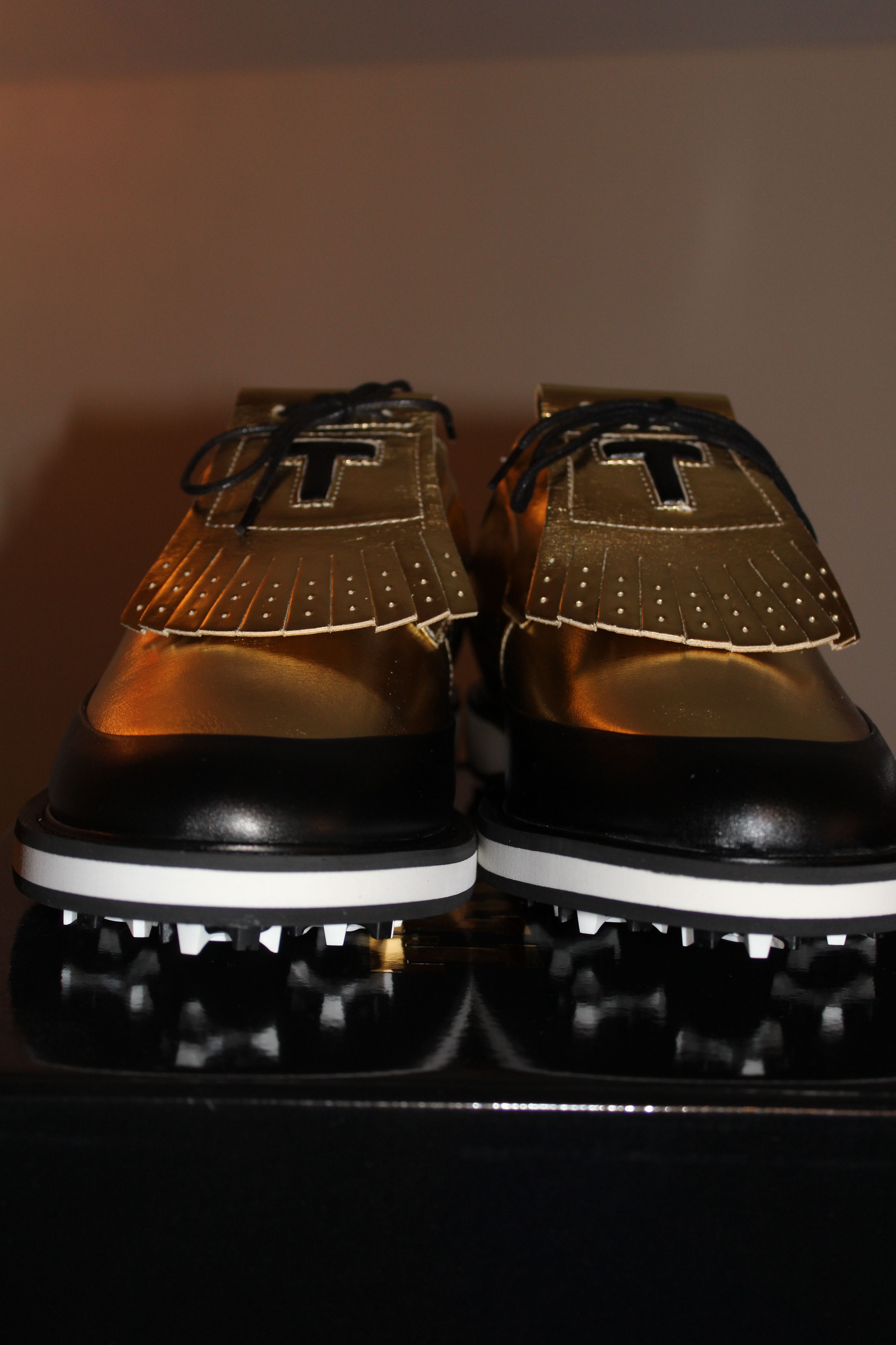 Donald Trump Donald Trump Presidential Gold GOLF Shoes Men Size 11 Size US 11 / EU 44 - 5 Thumbnail