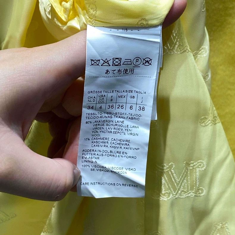 Max Mara Max Mara Lemon belted wool coat Size M / US 6-8 / IT 42-44 - 4 Thumbnail
