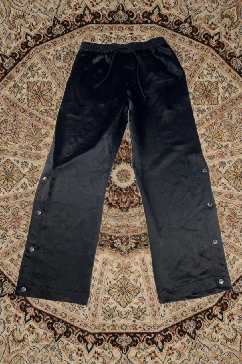 Song For The Mute SFTM 24.1 Silk Buttoned Trousers Size US 34 / EU 50 - 1 Thumbnail