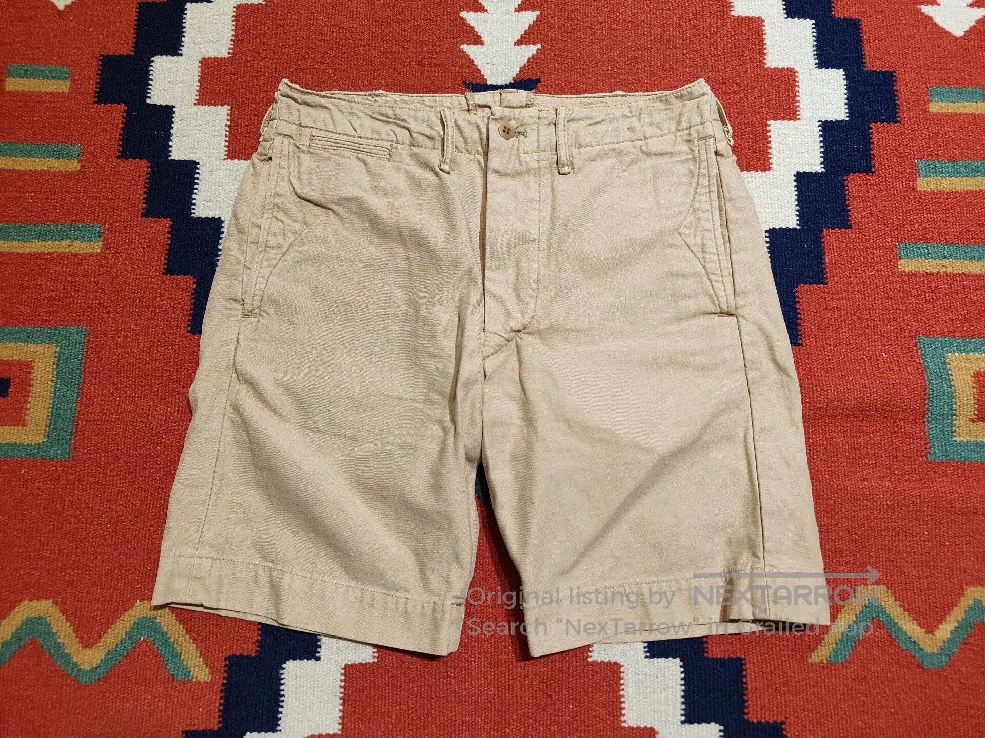 RRL Ralph Lauren DOUBLE RL RRL Chino Shorts for Men. Size US 30 / EU 46 - 1 Thumbnail