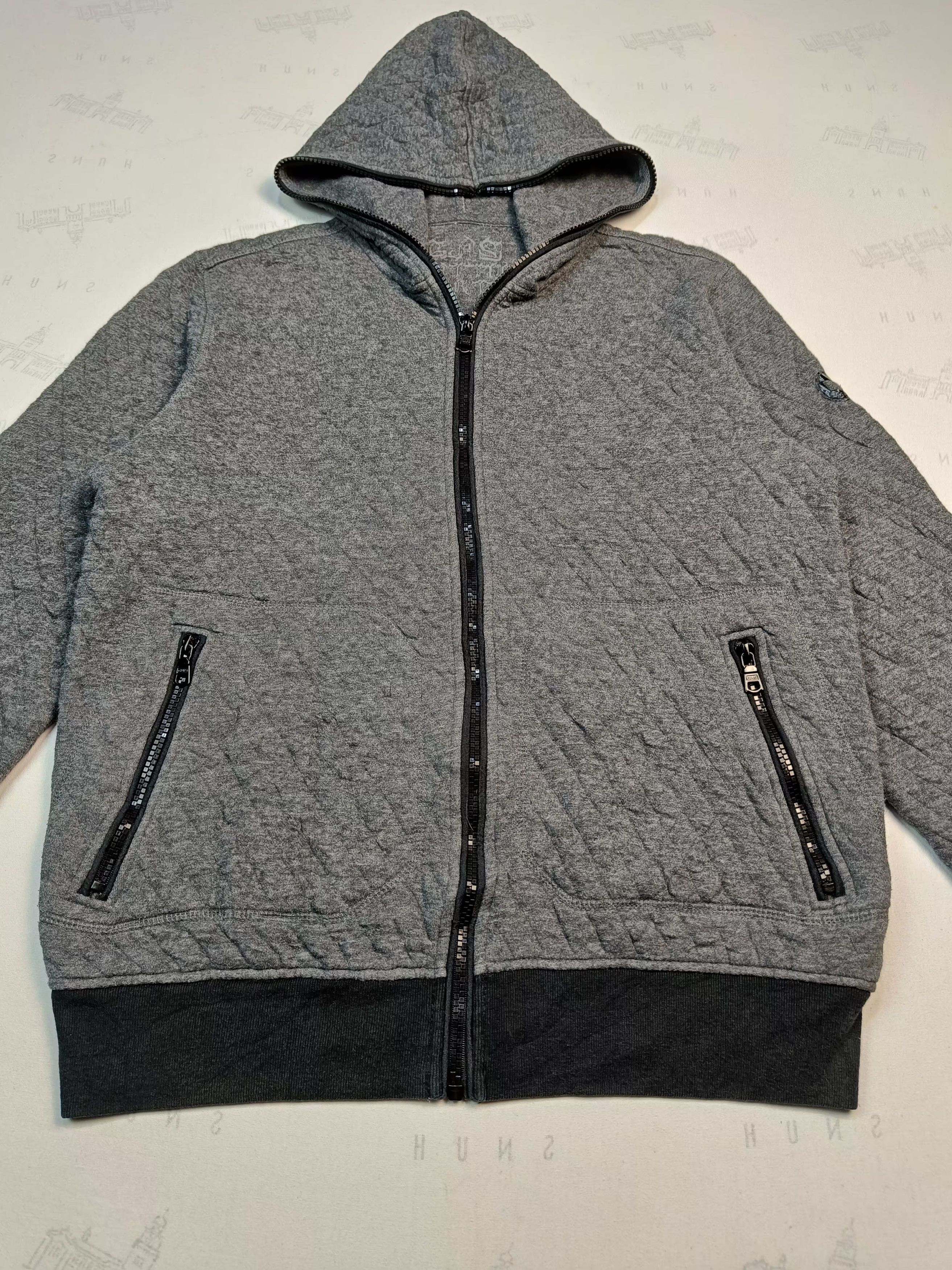 GAS GAS JAPAN ZIGOR QUILT ZIPPER HOODIE Size US M / EU 48-50 / 2 - 2 Thumbnail