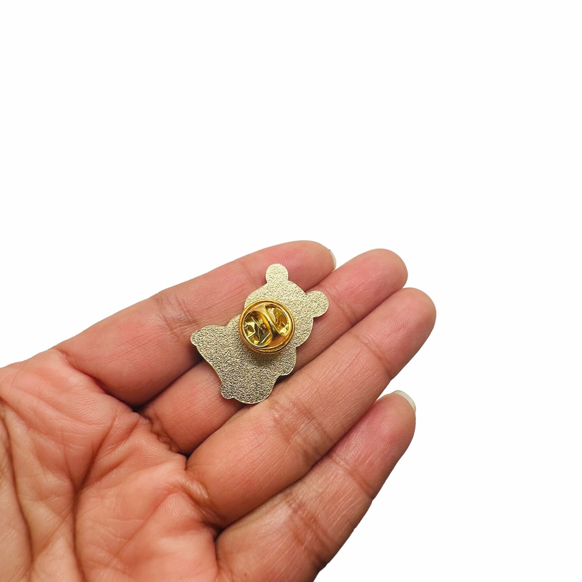 Other ⭐Enamel Pins Brooches Cartoon White Bear Drinking Coffe Badg Size ONE SIZE - 3 Thumbnail