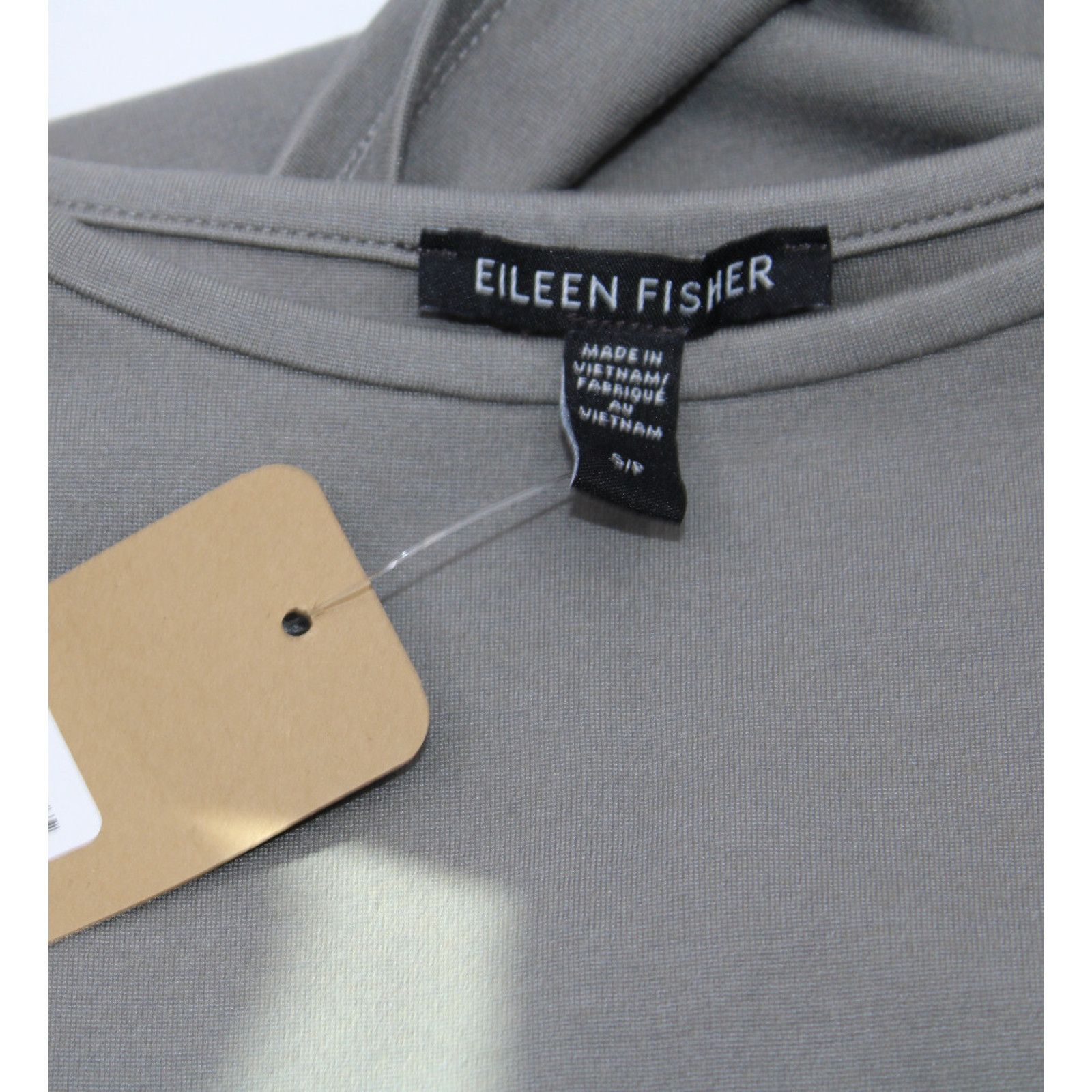 Eileen Fisher A5 New Renew EILEEN FISHER Flex Ponte Box Top Sweater Gray S Size S / US 4 / IT 40 - 5 Thumbnail