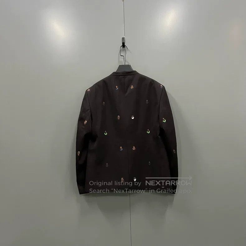 Louis Vuitton Louis Vuitton 24 spring brown logo embroidered jacket Size US XL / EU 56 / 4 - 2 Thumbnail