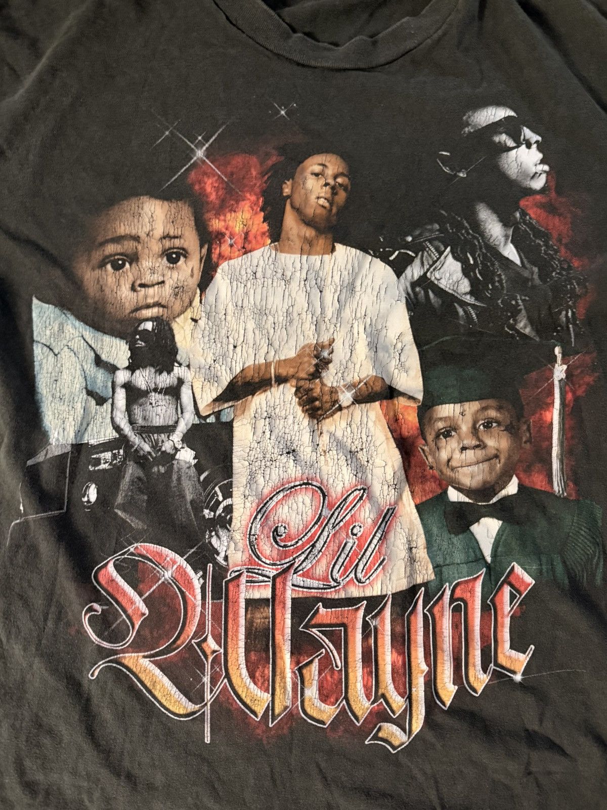 Abercrombie & Fitch Y2K Lil Wayne Abercrombie & Fitch Shirt Large Gray Graphic Size US L / EU 52-54 / 3 - 2 Thumbnail