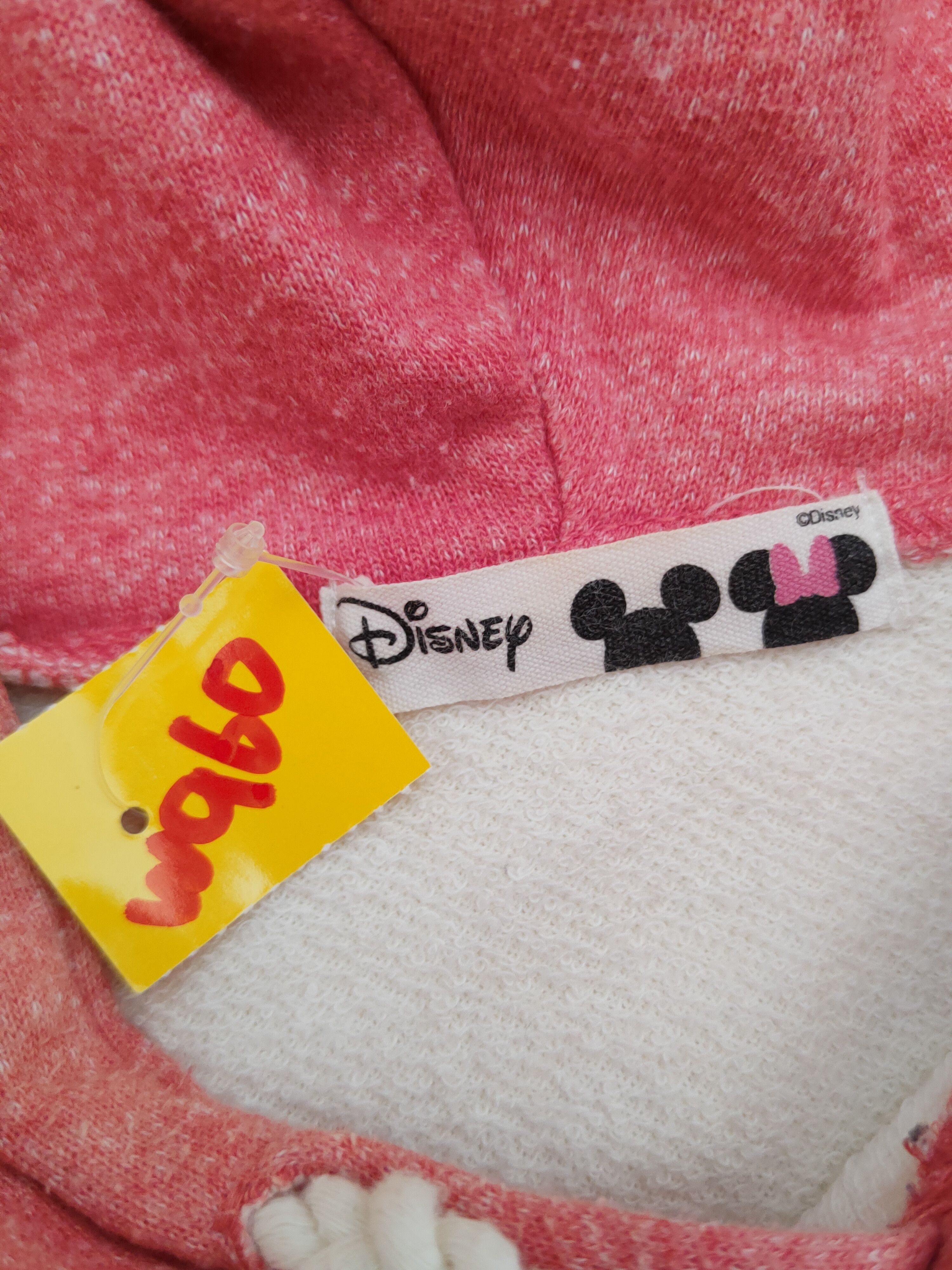 Disney Disney Cream Red Mickey Mouse Hoodie Sweatshirts #W960 Size US M / EU 48-50 / 2 - 14 Thumbnail