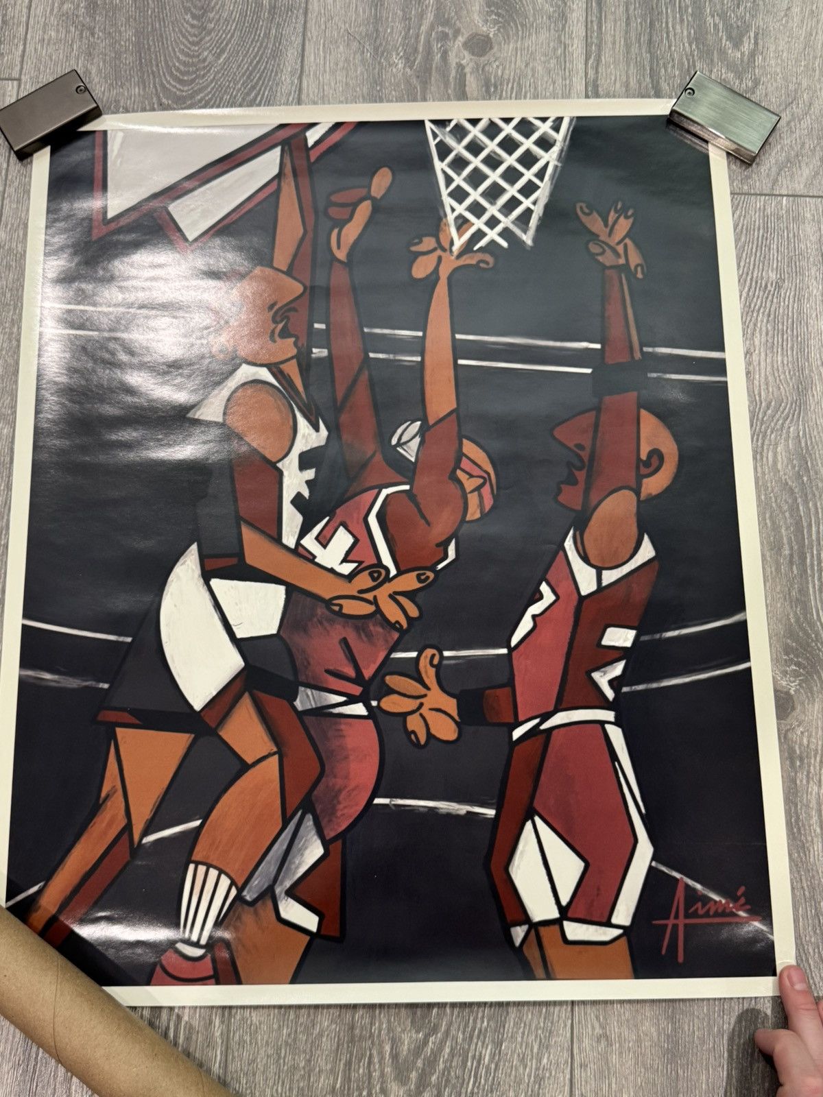 Aime Leon Dore Aime Leon Dore Molina Dunk Poster | Grailed