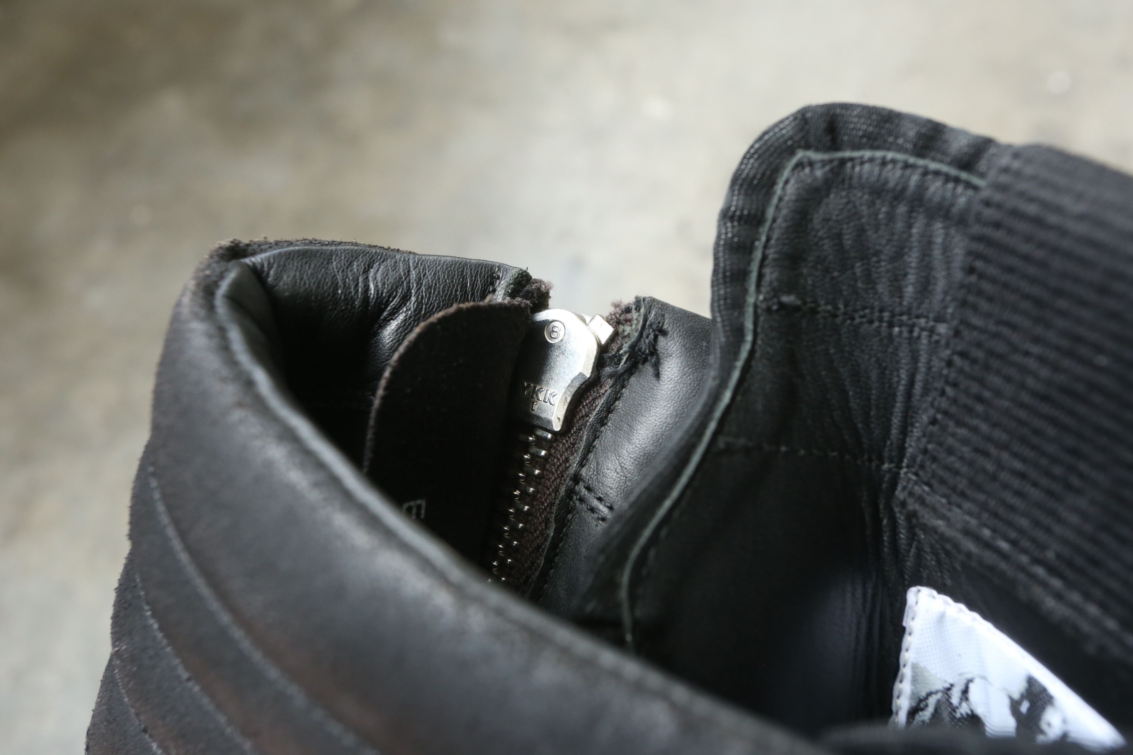 Rick Owens Rick Owens - S/S 16 - Blistered Leather Cargobasket Sneakers Size US 9 / EU 42 - 9 Thumbnail