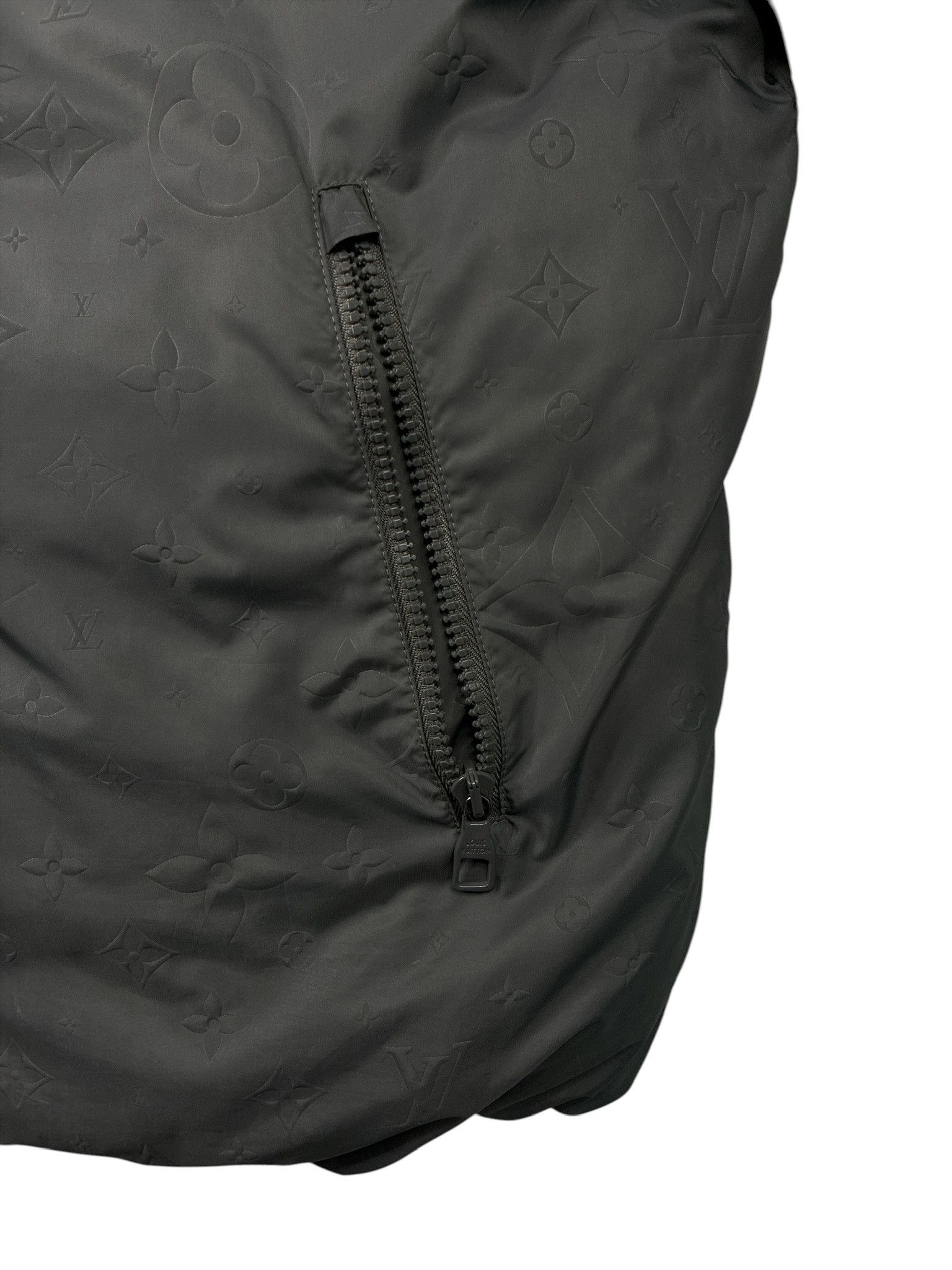 Louis Vuitton Louis Vuitton Reversible Monogram Down Blouson Jacket 'Grey' Size US L / EU 52-54 / 3 - 6 Thumbnail