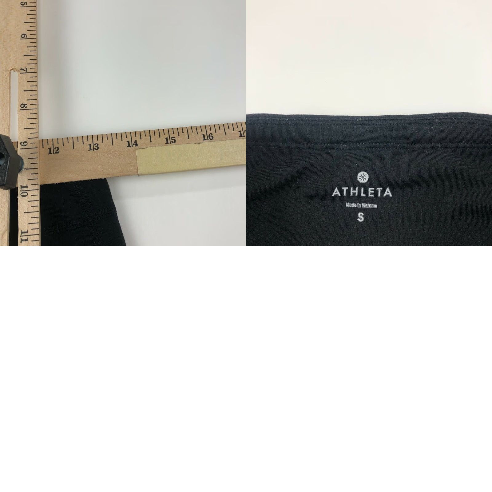 Athleta Athleta Small Tag Size 26W 19L Crop Capri Athletic Legging Pants Women XS Regular Black Size 26" / US 2 / IT 38 - 8 Thumbnail