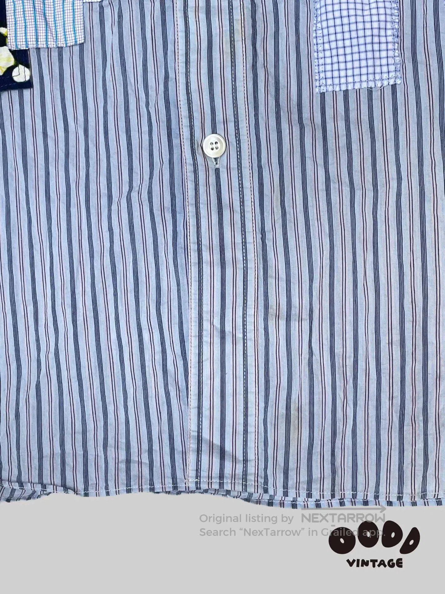 Junya Watanabe Junya Watanabe Patchwork Shirt. Size US M / EU 48-50 / 2 - 7 Thumbnail