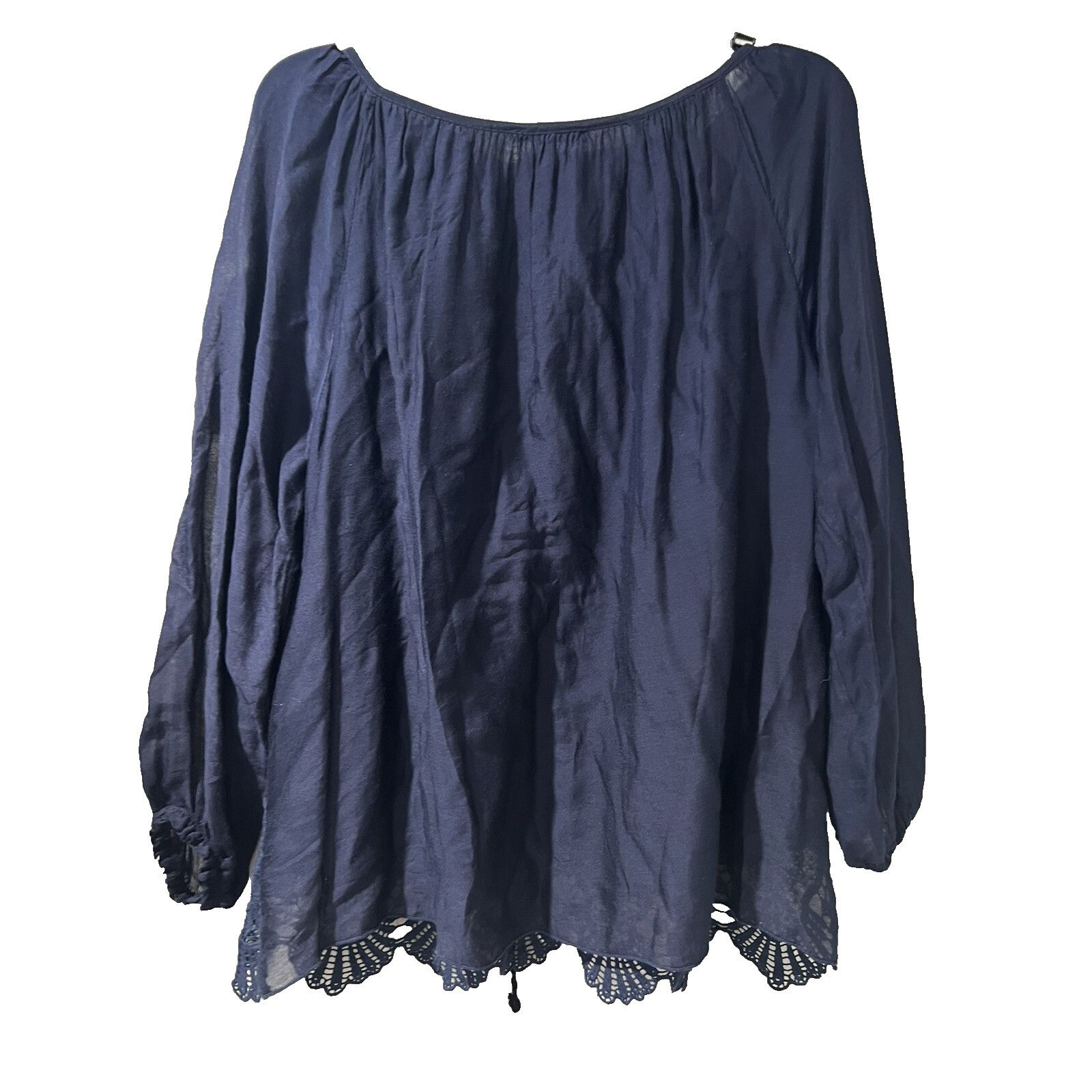 & Other Stories Tempo Paris Embroidered M Front Blouse Dolman Boho A003255 Size M / US 6-8 / IT 42-44 - 2 Thumbnail
