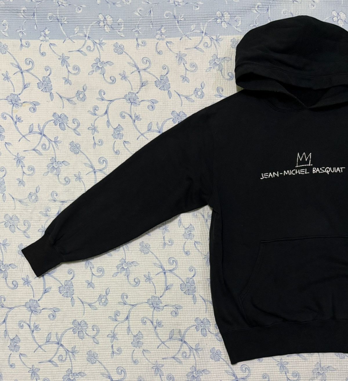 Jean-Michel Basquiat × Uniqlo Jean Michel Bisquiat Uniqlo Joe Wolcott Black Hoodies Size US L / EU 52-54 / 3 - 2 Thumbnail