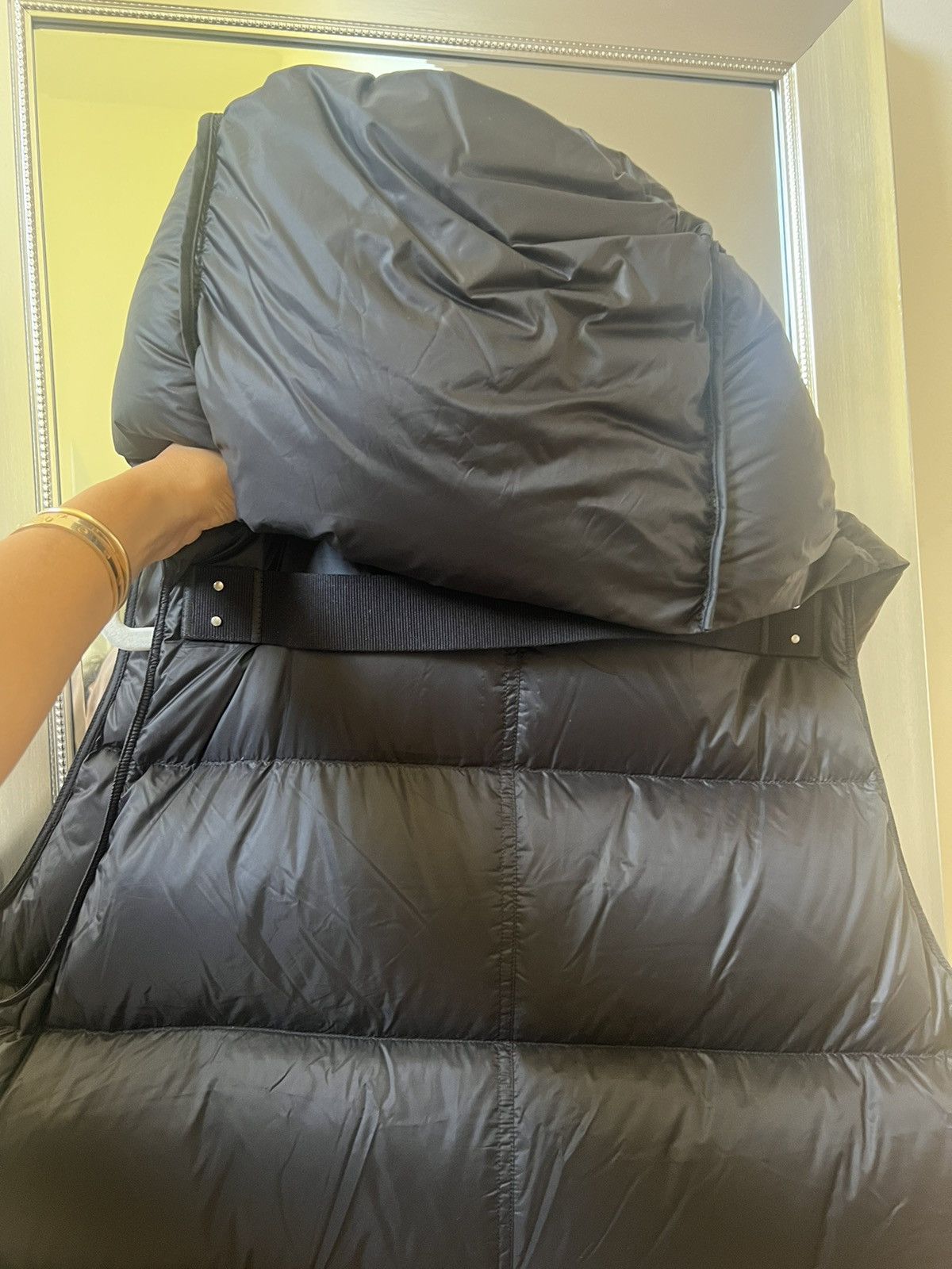 Designer × Rick Owens Rick Owens Quilted Puffer Sleeveless Vest Size US M / EU 48-50 / 2 - 7 Thumbnail