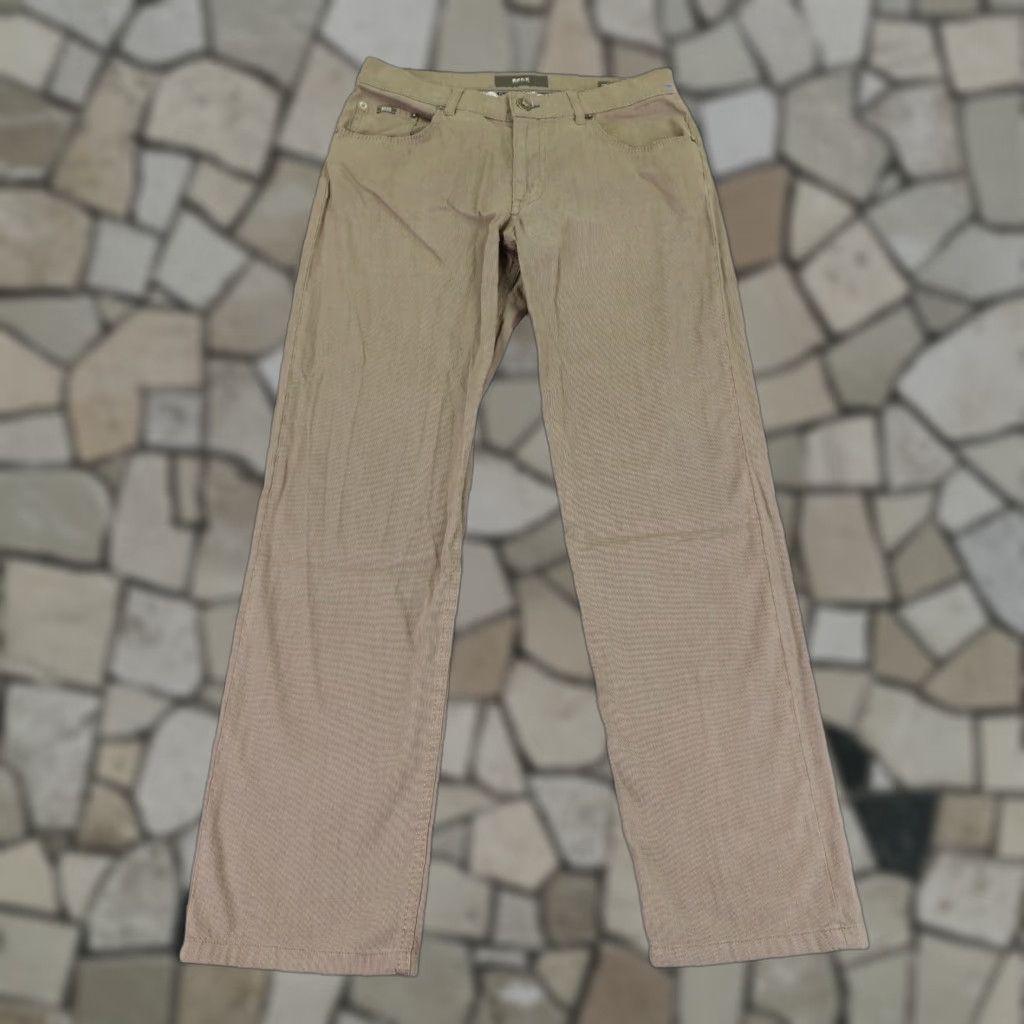 BRAX BRAX Pants Regular Mens 32x30 Brown Chino Straight Leg Stretch Easy Care Pockets Cotton Blend Brand BRAX Pants Mens 32 Brown Chino Straight Jeans Size US 30 / EU 46 - 1 Thumbnail
