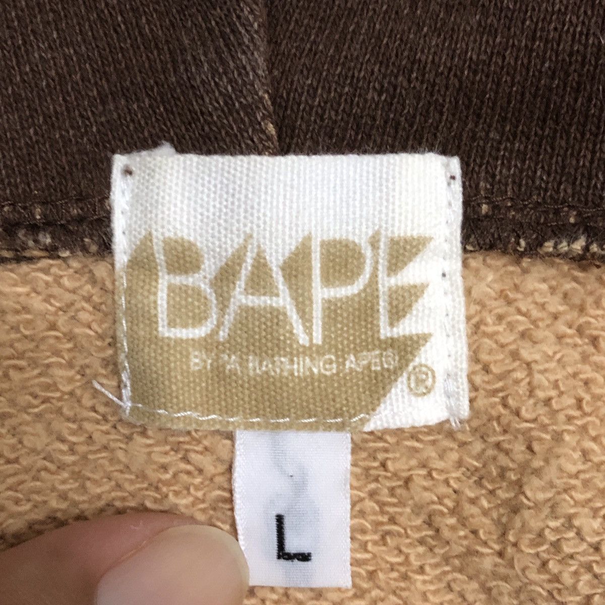 Bape Sta Pattern Full Zip Hoodie 2007 Size US L / EU 52-54 / 3 - 8 Thumbnail