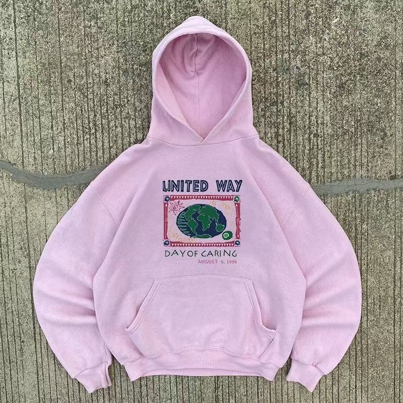 Japanese Brand × Streetwear Jose Wong ABCD Pink Hoodie | Grailed