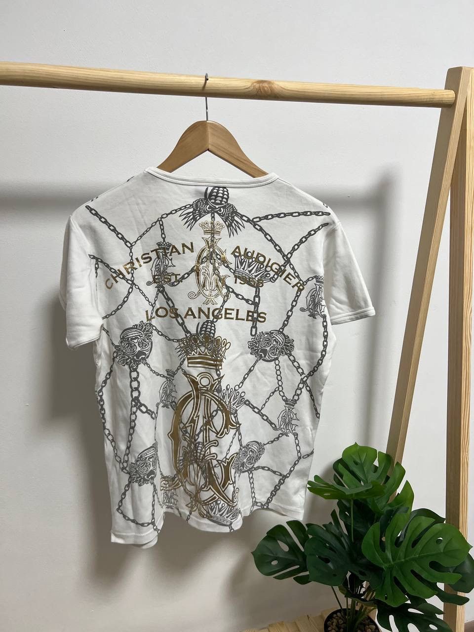 Christian Audigier × Ed Hardy Ed hardy Y2K skull rhinestone archival Japan style tee Size US L / EU 52-54 / 3 - 9 Thumbnail