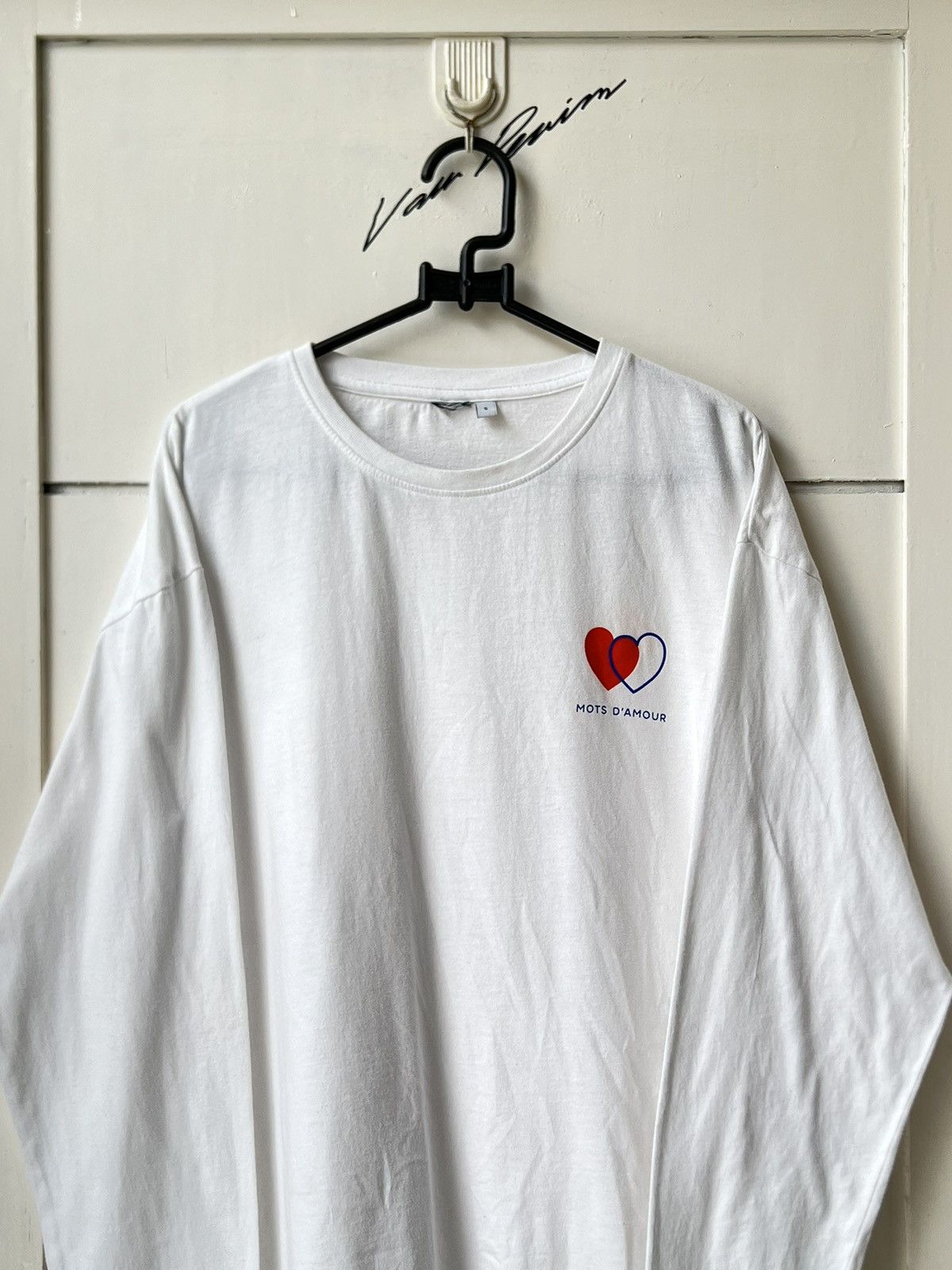 Other Mots D’amour White Long Sleeve T-shirt Size US M / EU 48-50 / 2 - 8 Thumbnail
