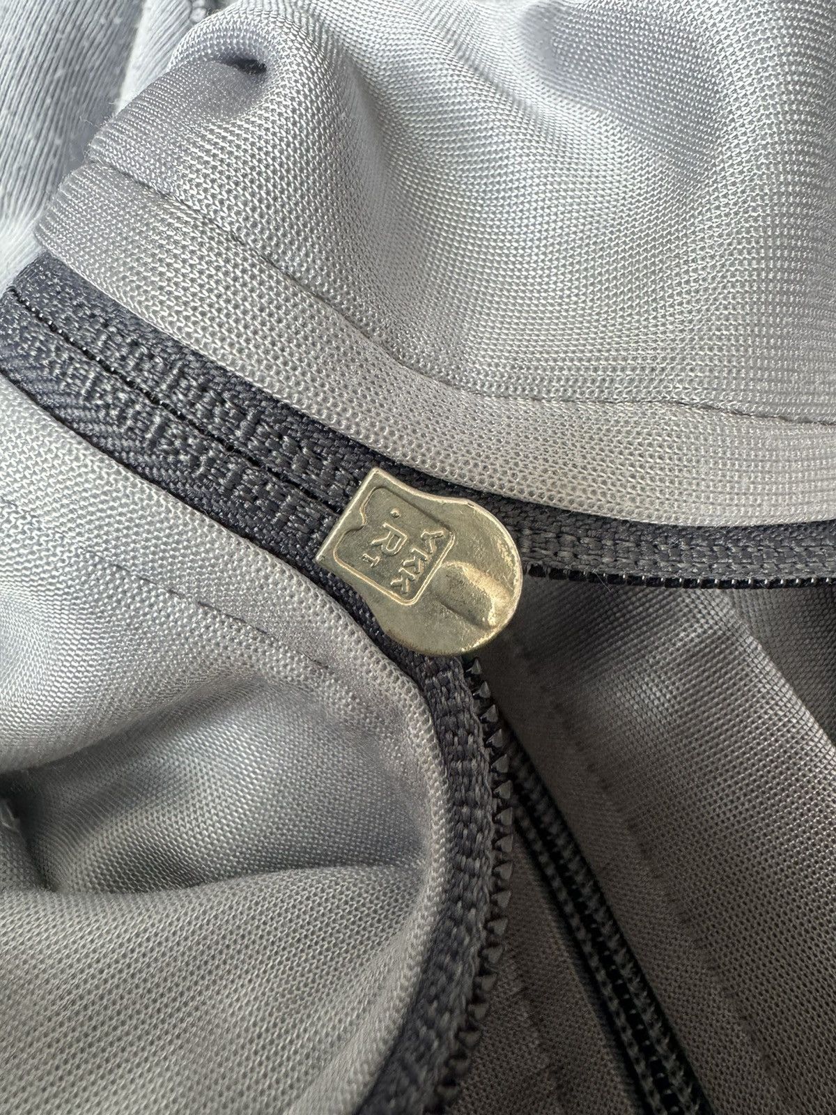Nike × Vintage Vintage Nike track Jacket long sleeve zip up Grey Xl 80s Size US XL / EU 56 / 4 - 5 Thumbnail