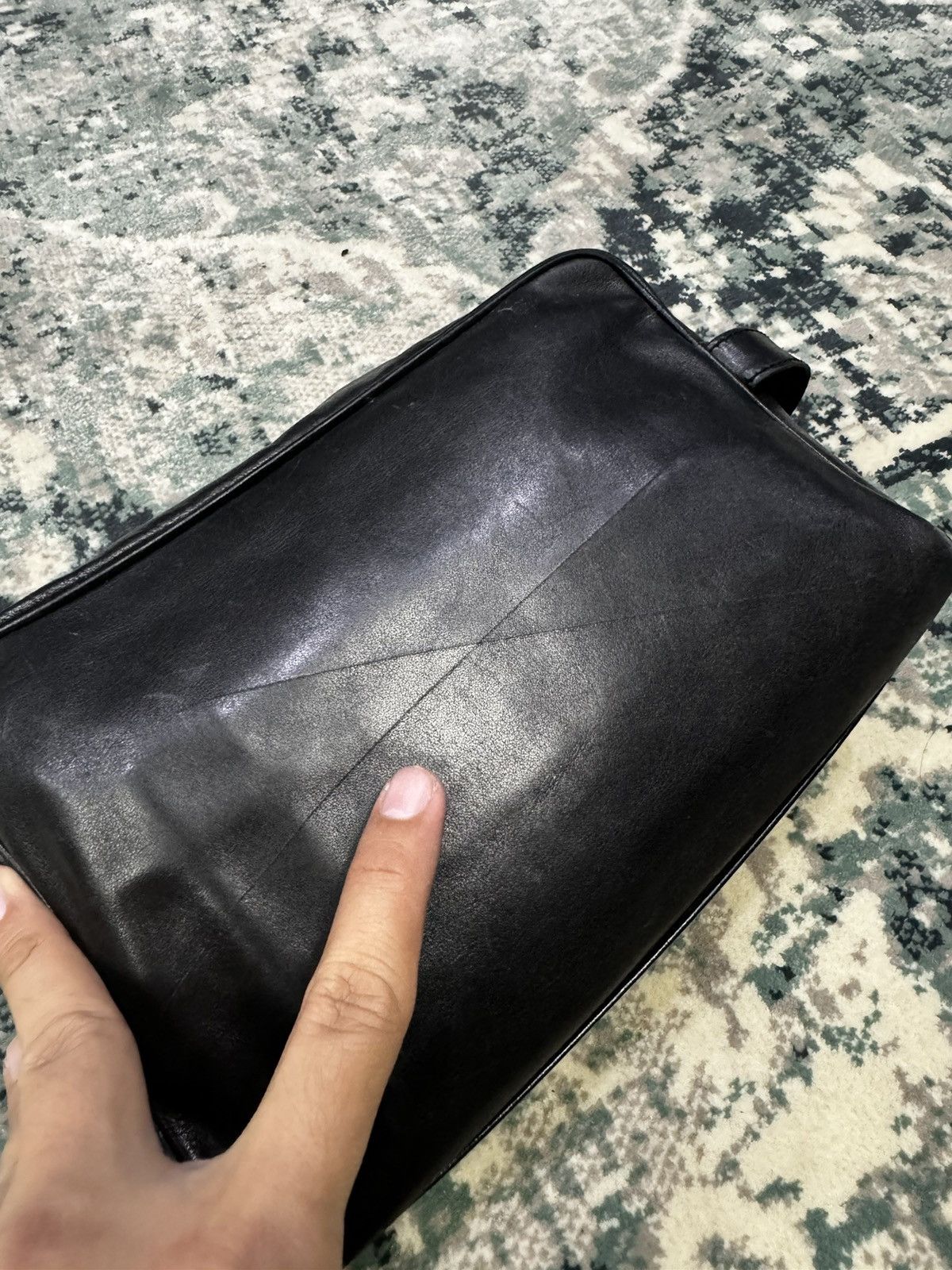 Loewe VINTAGE LOEWE FULL LEATHER CLUTCH BAG Size ONE SIZE - 9 Thumbnail