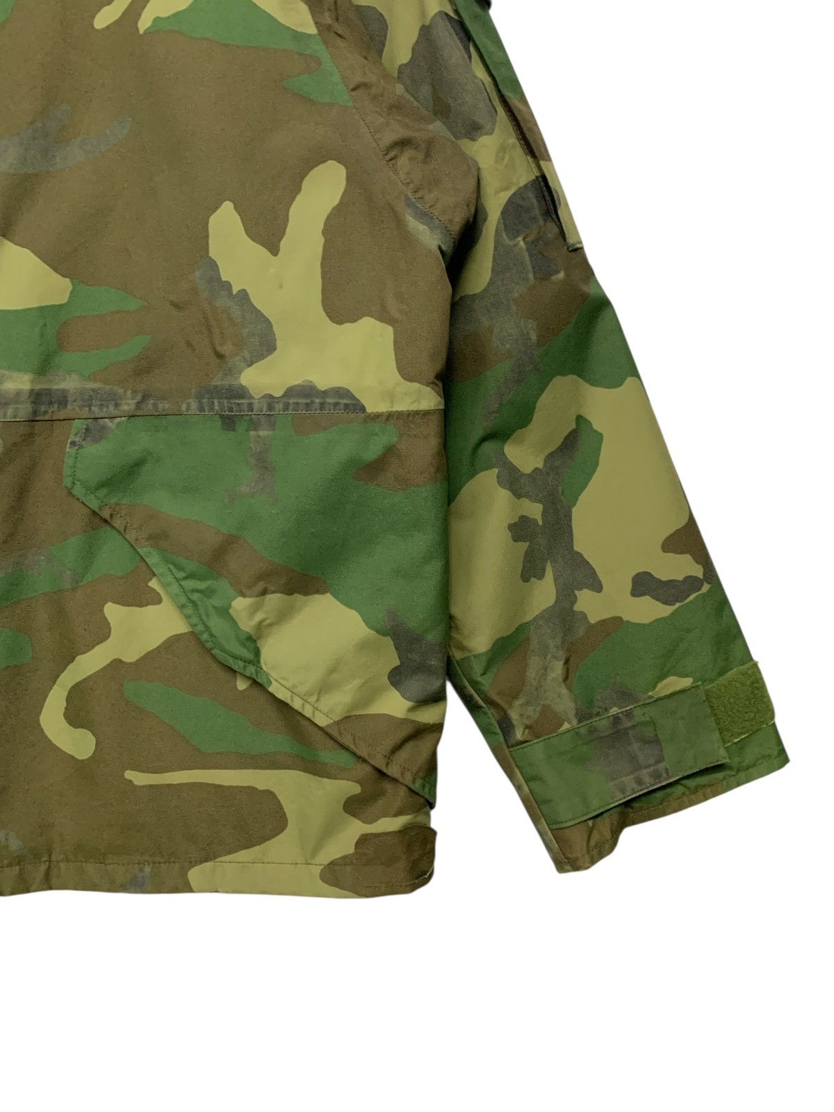 Vintage Rare Vintage 80's Army Zipper Down Jacket Size US M / EU 48-50 / 2 - 9 Thumbnail