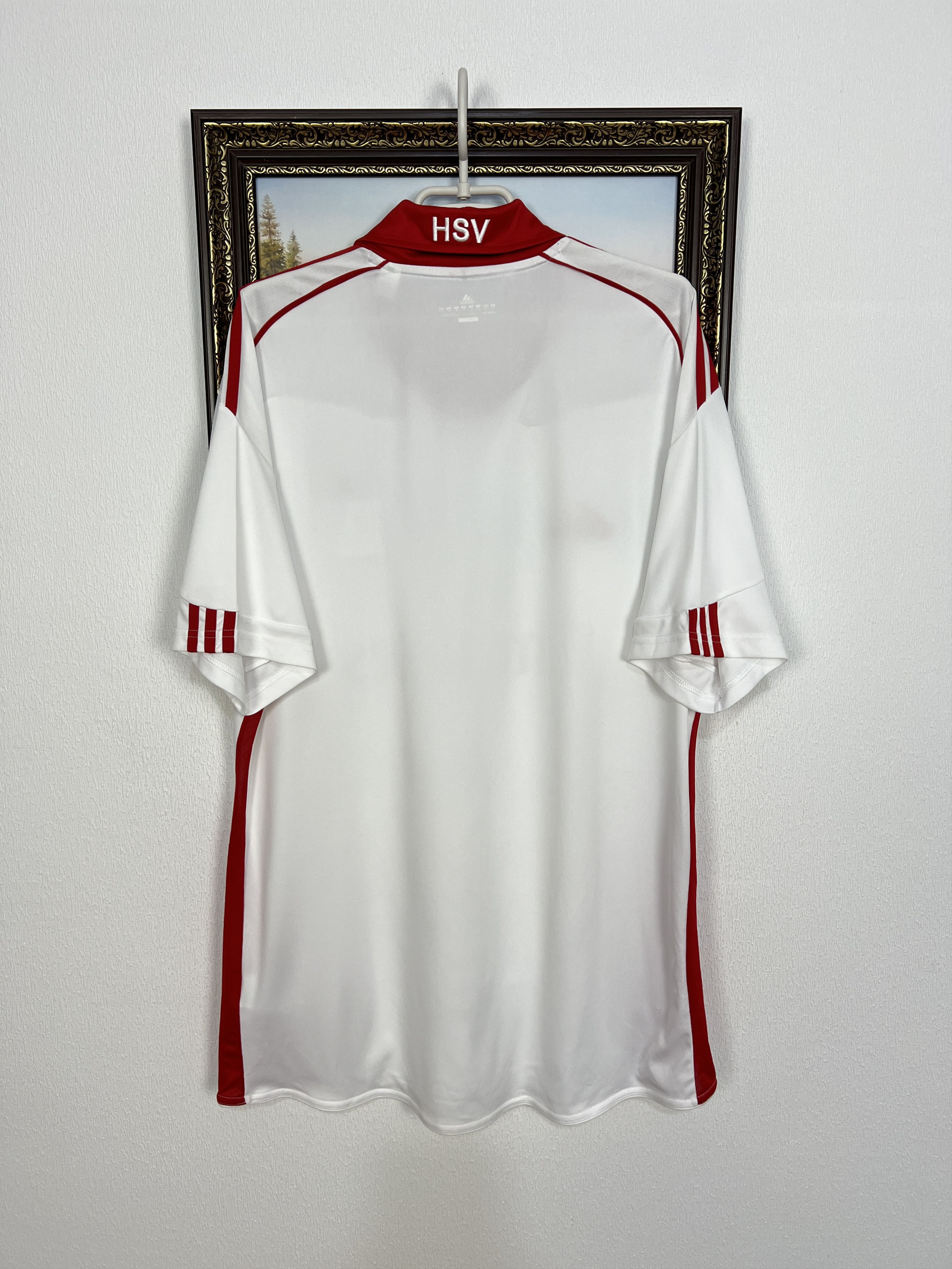 Adidas Hamburg Home football shirt 2010 Soccer Jersey Trikot Rare Size US XL / EU 56 / 4 - 8 Thumbnail