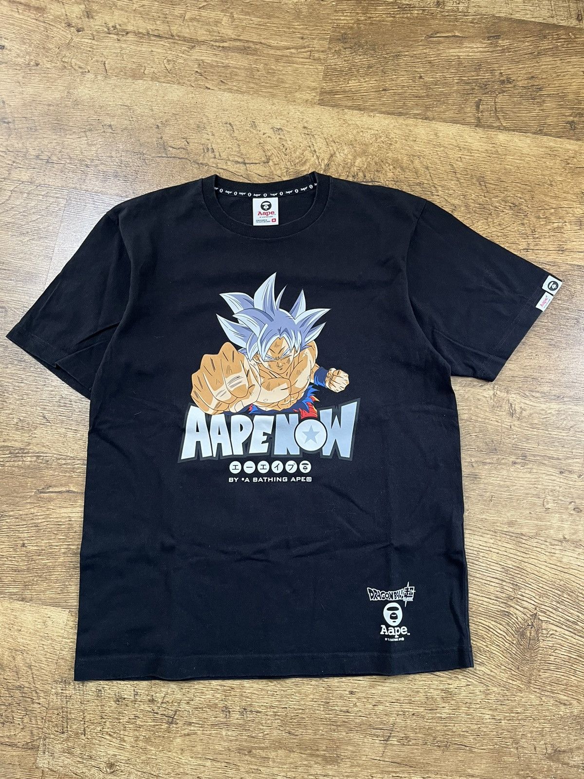 Aape × Bape Aape x Dragon Ball Son Goku Ultra Instinct Tee Size US M / EU 48-50 / 2 - 1 Thumbnail
