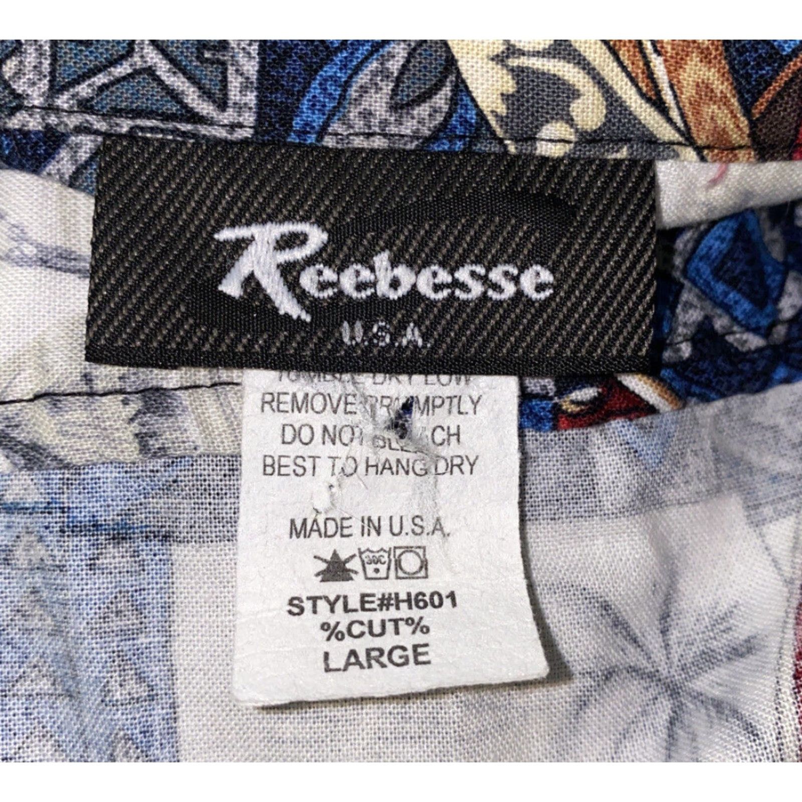 ALOHAS Reebesse Mens Car/Surfboard Print Aloha Hawaiian Shirt L Regular Multicolor Button-Up Short Sleeve Collared Cotton Casual Men Size US L / EU 52-54 / 3 - 7 Thumbnail