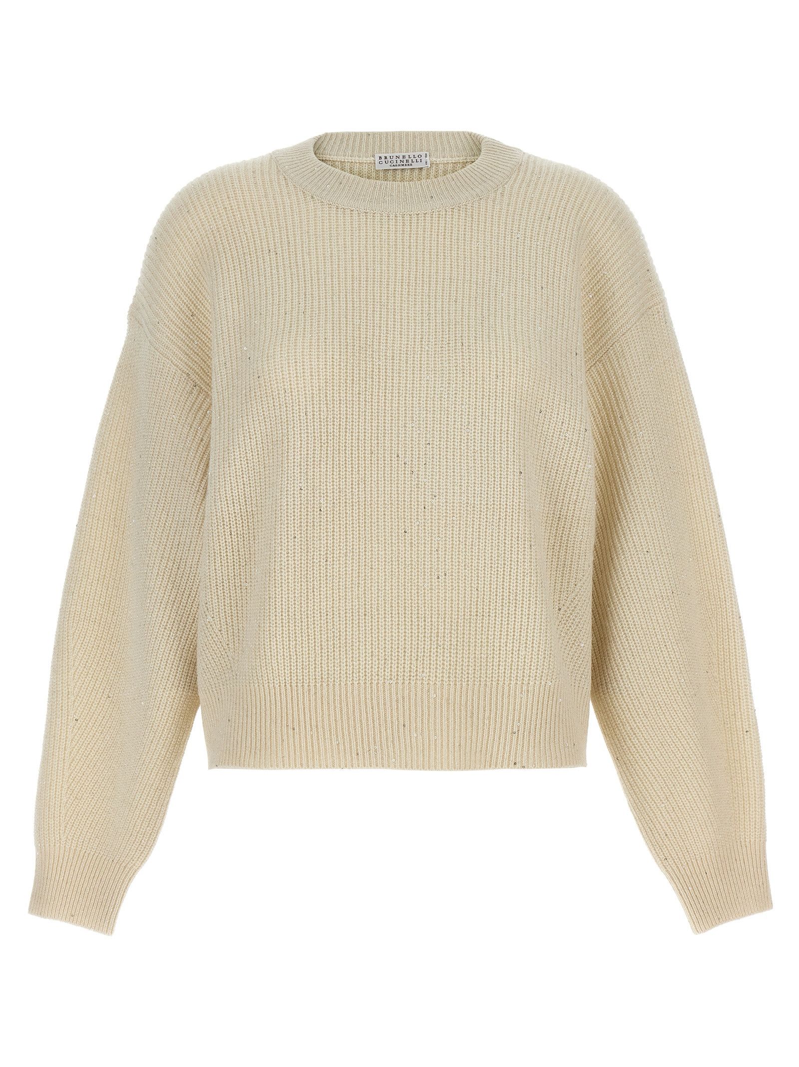 Brunello Cucinelli Sequin Sweater Size L / US 10 / IT 46 - 1 Thumbnail