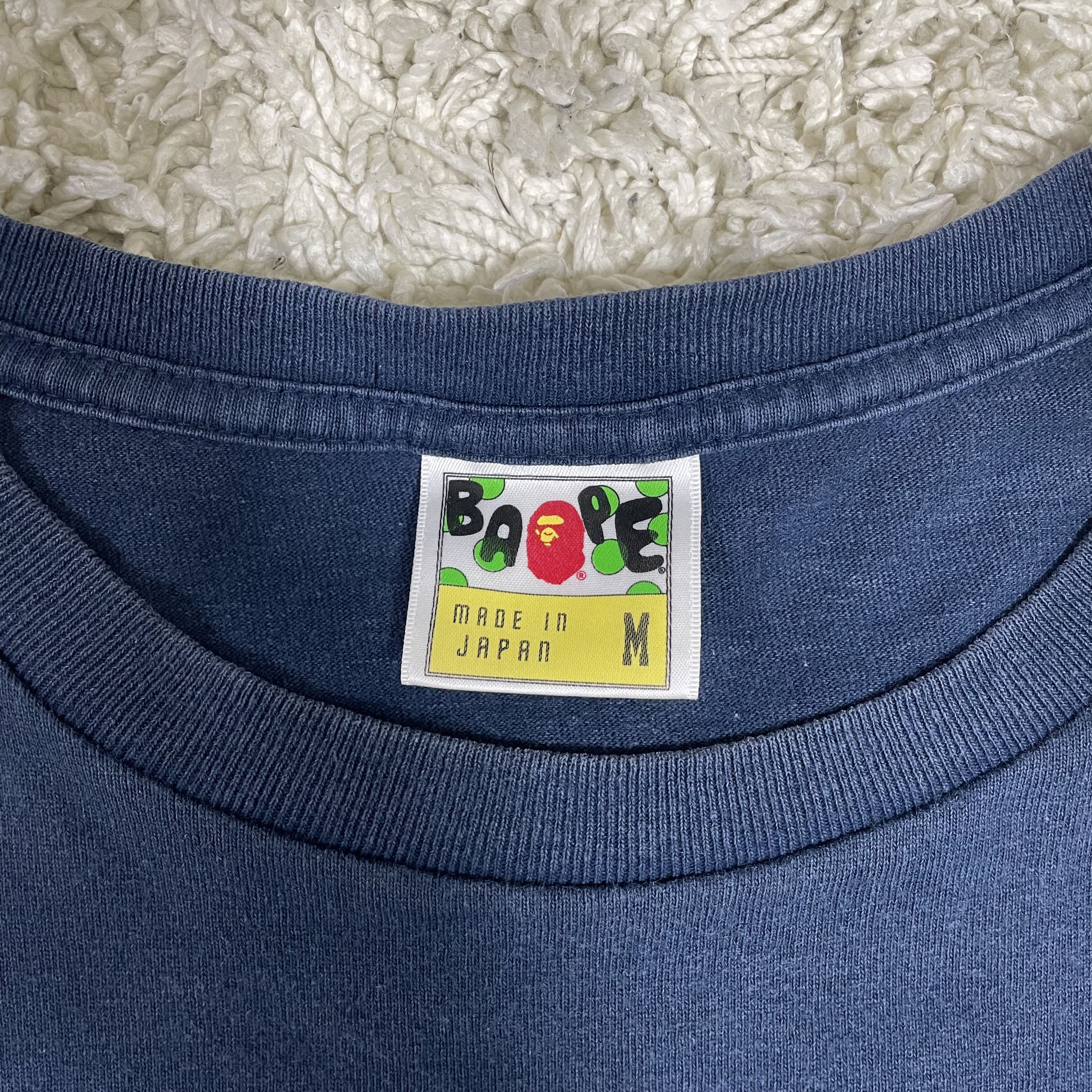 Bape WGM Embroidered Logo T-shirt back print Size US M / EU 48-50 / 2 - 4 Thumbnail