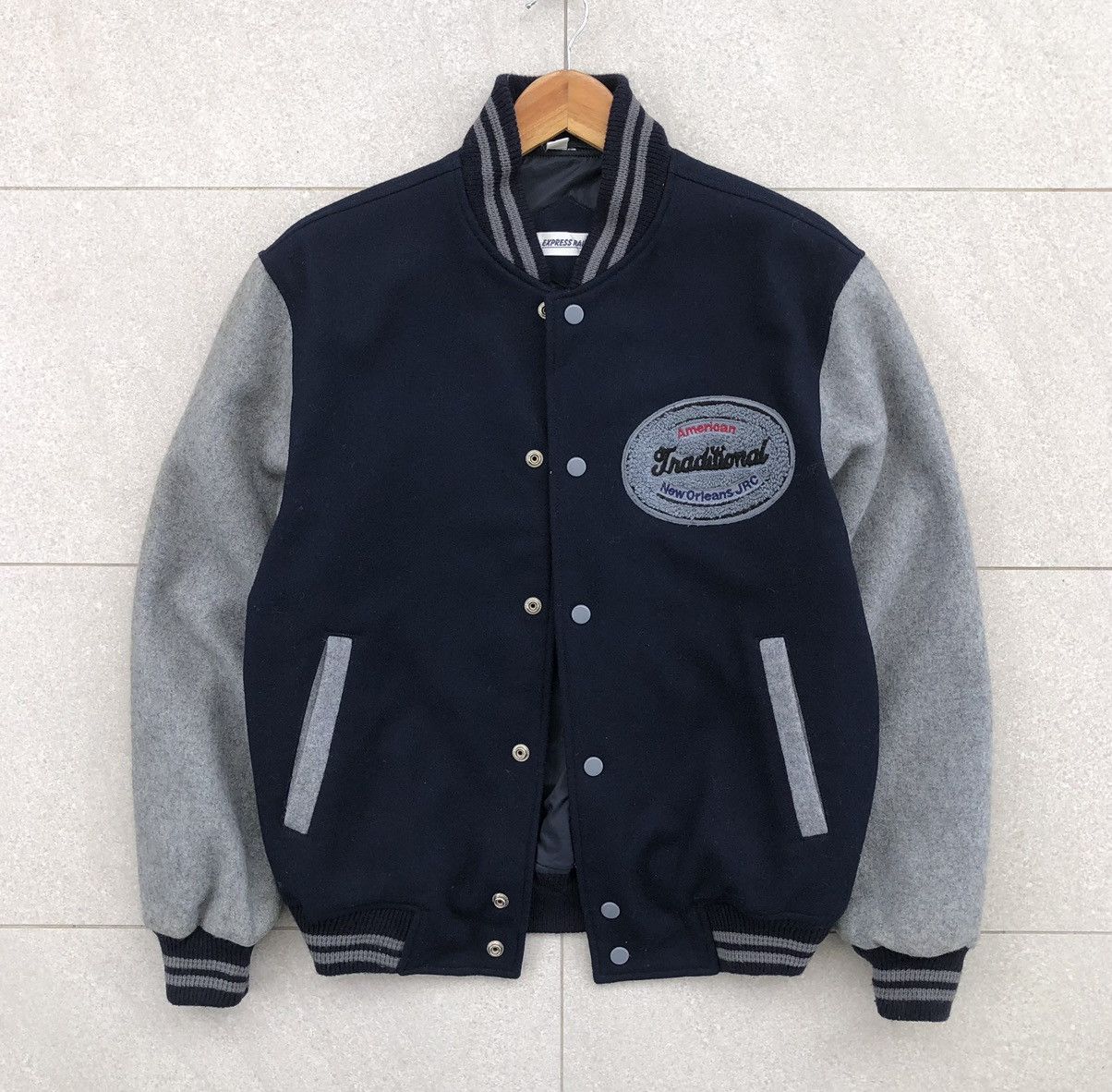 Vintage Vintage American Traditional Wool Varsity Jacket Size US M / EU 48-50 / 2 - 3 Thumbnail