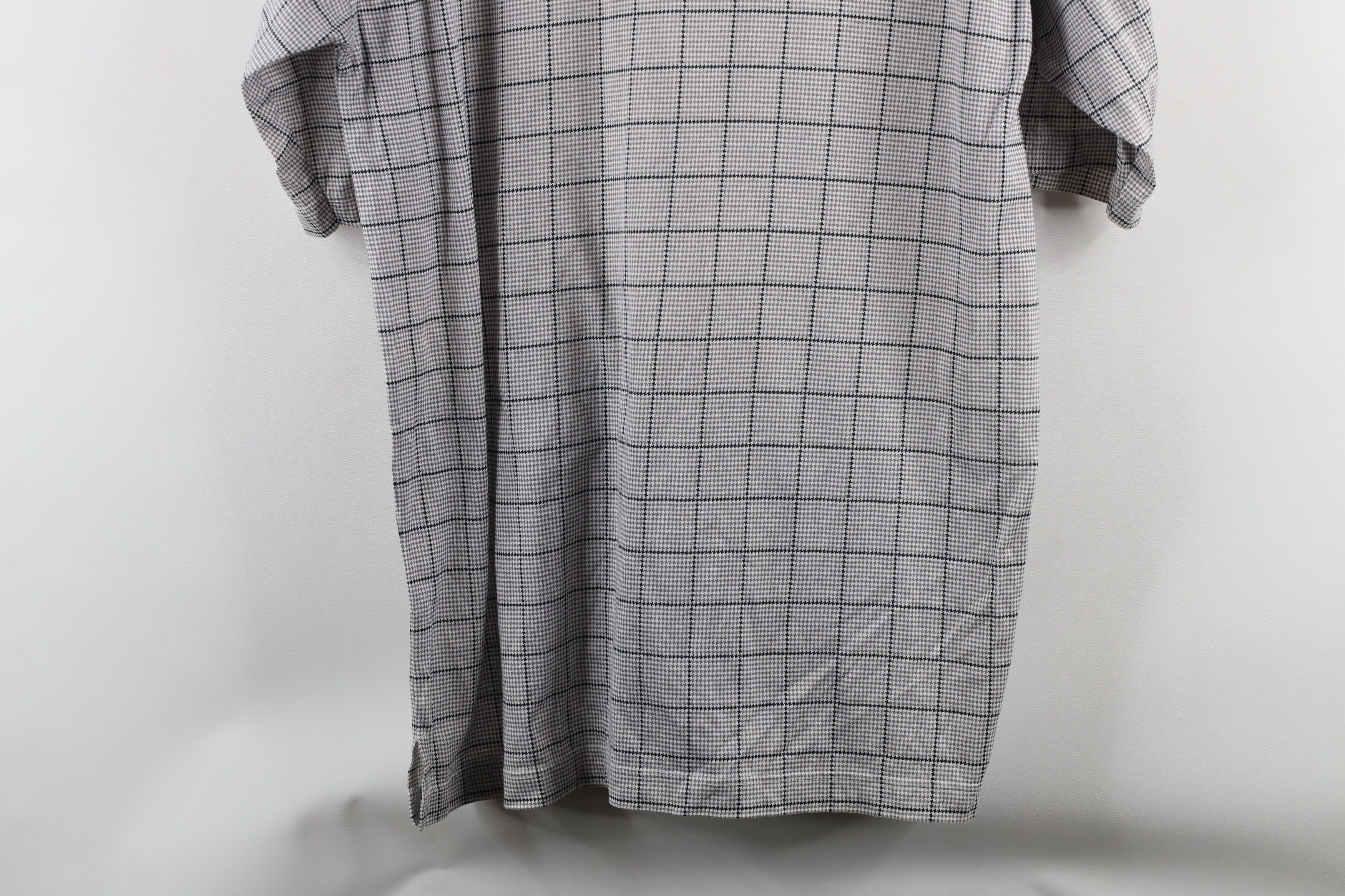 Vintage Vintage 90s Streetwear Houndstooth Collared Golf Polo Shirt Size US S / EU 44-46 / 1 - 10 Thumbnail