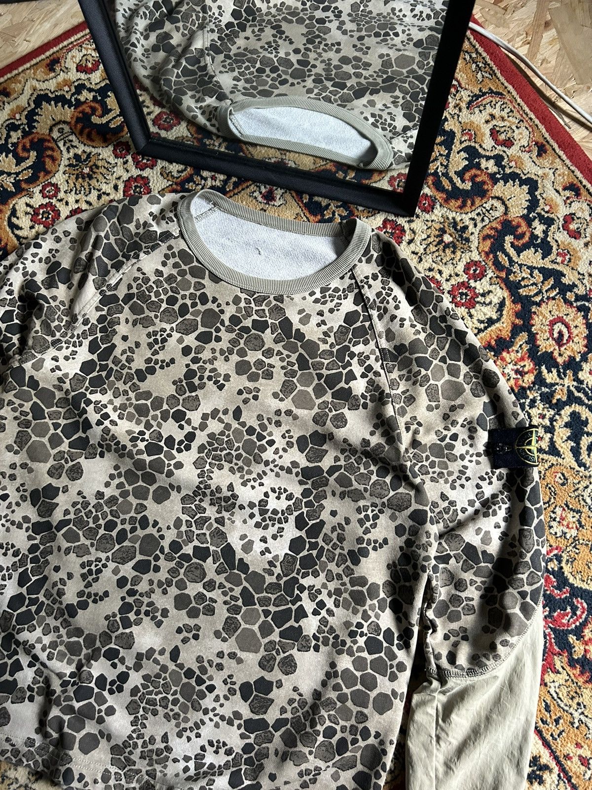 Stone Island Stone Island Alligator Camo Longsleeve Size US M / EU 48-50 / 2 - 2 Thumbnail