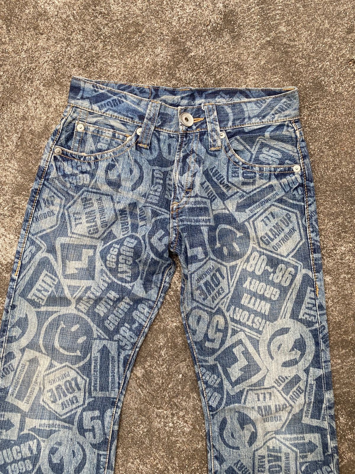 Japanese Brand Co n Lu over print Size US 30 / EU 46 - 4 Thumbnail