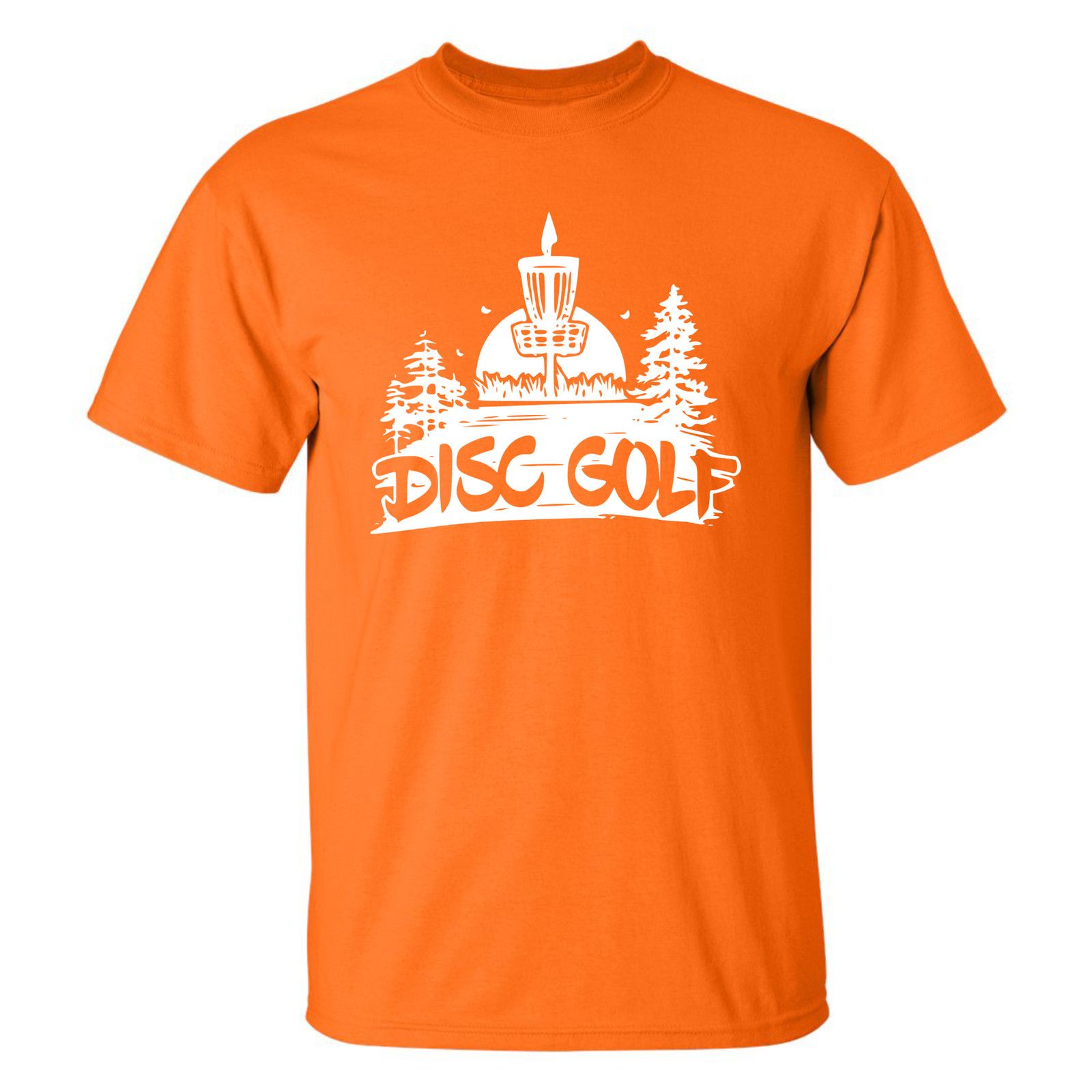 Gildan Disc Golf T Shirt DISCGOLF SUNSET Discgolfer Shirt Size US XL / EU 56 / 4 - 18 Thumbnail