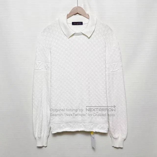 Louis Vuitton Louis Vuitton Men's Solid Lapel Pullover. Size US XXL / EU 58 / 5 - 1 Thumbnail