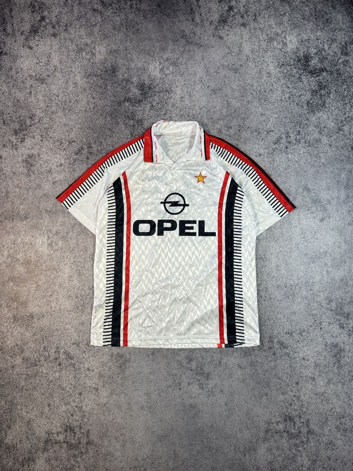 Vintage Vintage Milan Kluivert 9 Soccer Jersey Blokecore Rare Style Size US XL / EU 56 / 4 - 3 Thumbnail