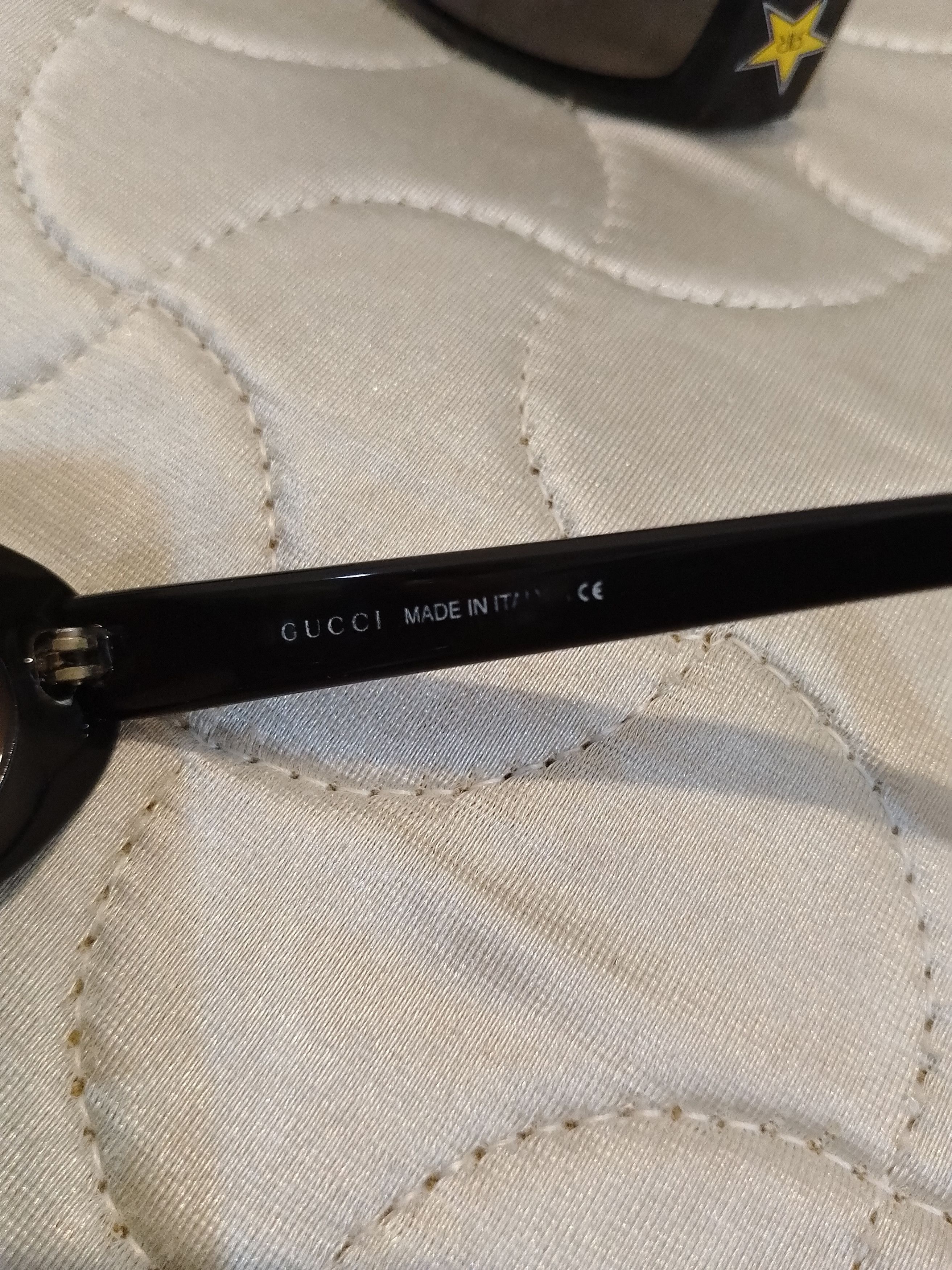 Gucci × Vintage Vintage 90s Gucci GG 2413/N/S 6NR Oval Sunglasses Size ONE SIZE - 8 Thumbnail